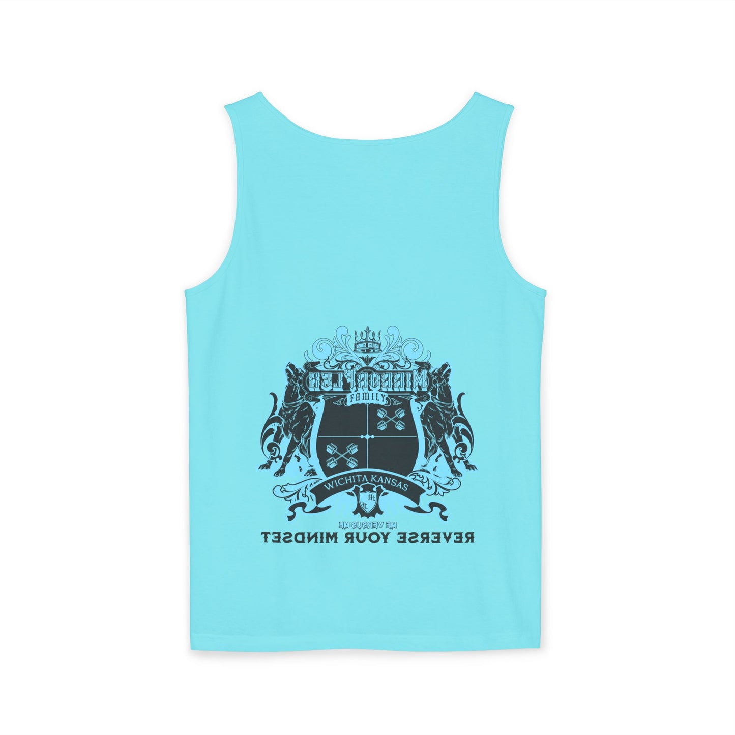 Unisex Tank Top - 'Reverse Your Mindset' Motivational Graphic Tee