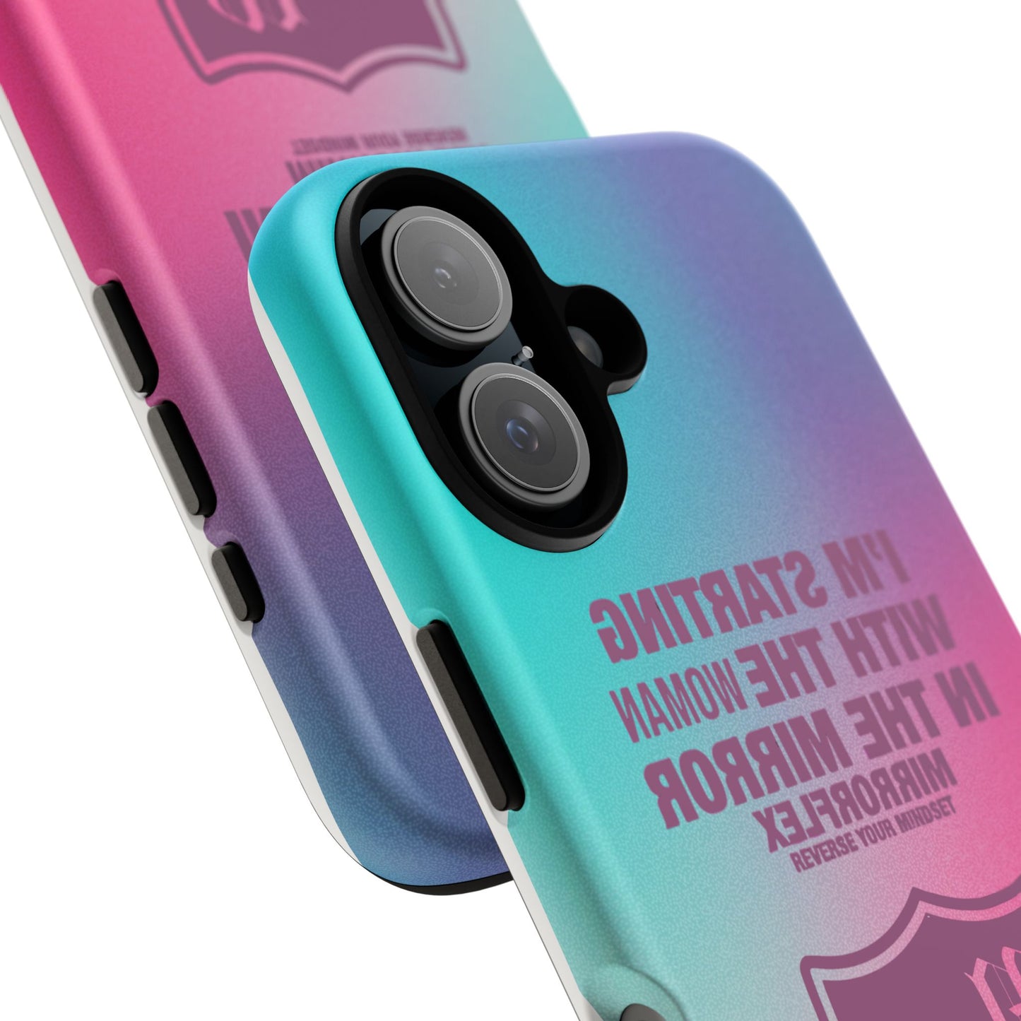 Empowering Phone Case - 'Starting with the Woman in the Mirror' Design