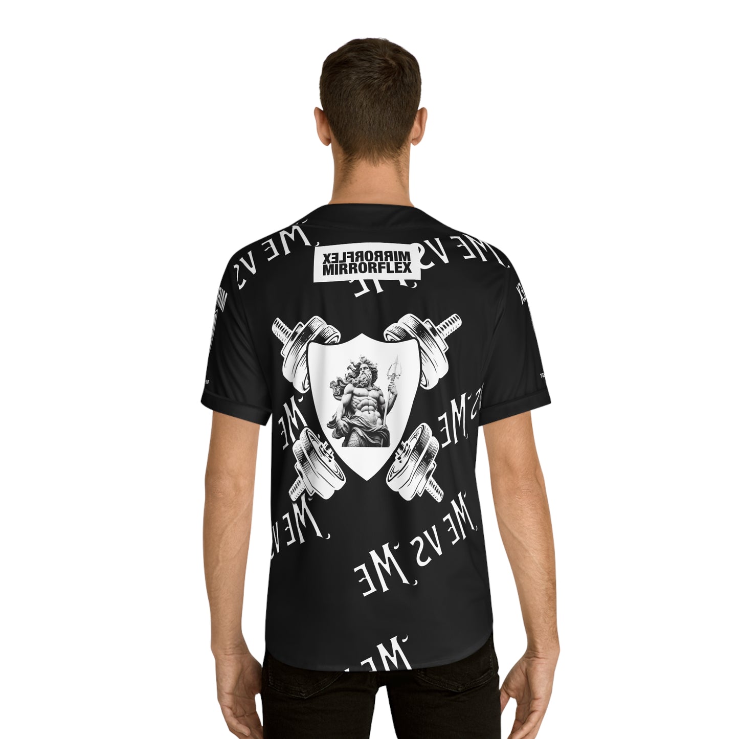 Men's Baseball Jersey - 'Reverse Your Mindset' Athletic Style