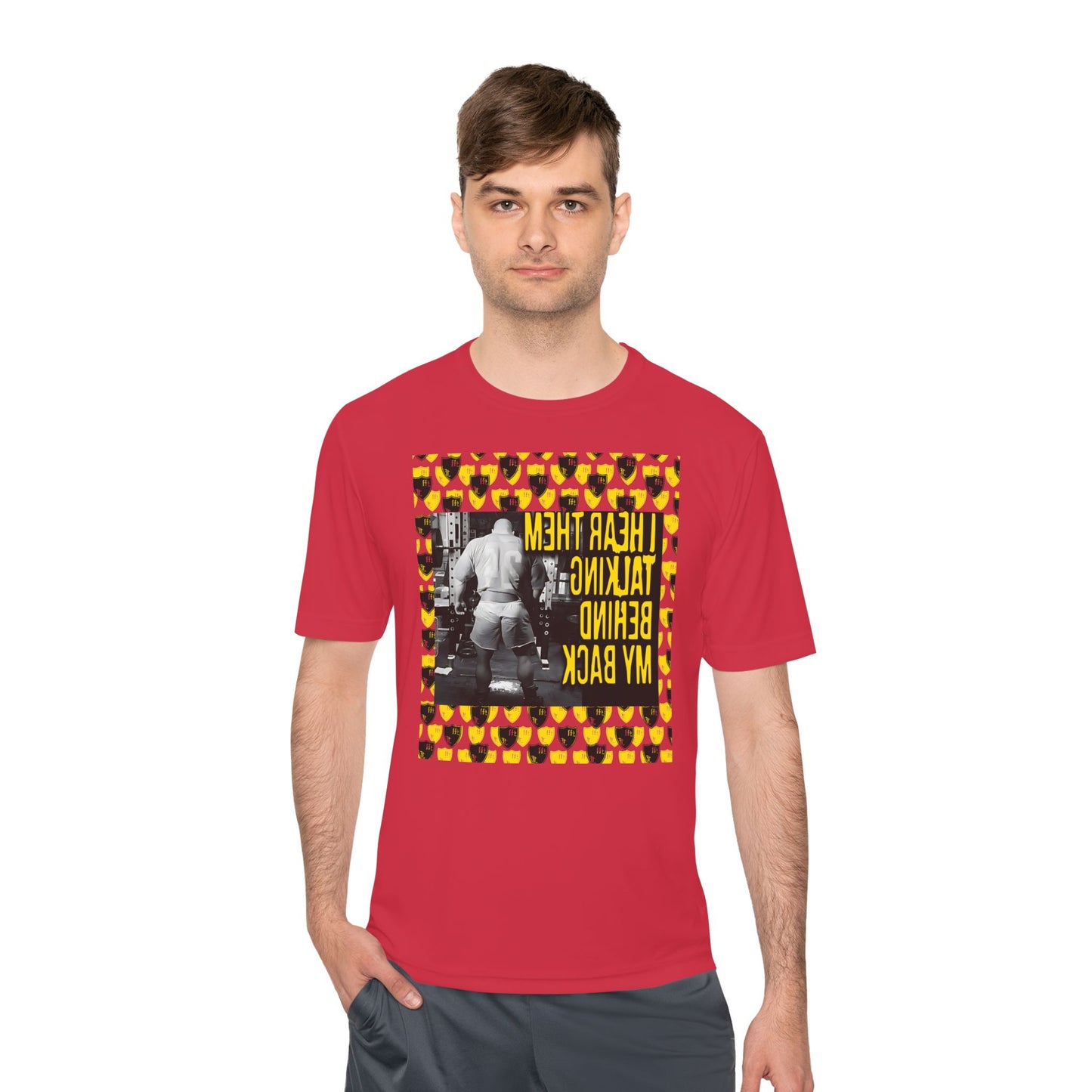 Motivational Unisex Moisture Wicking Tee - Workout & Fitness Gear