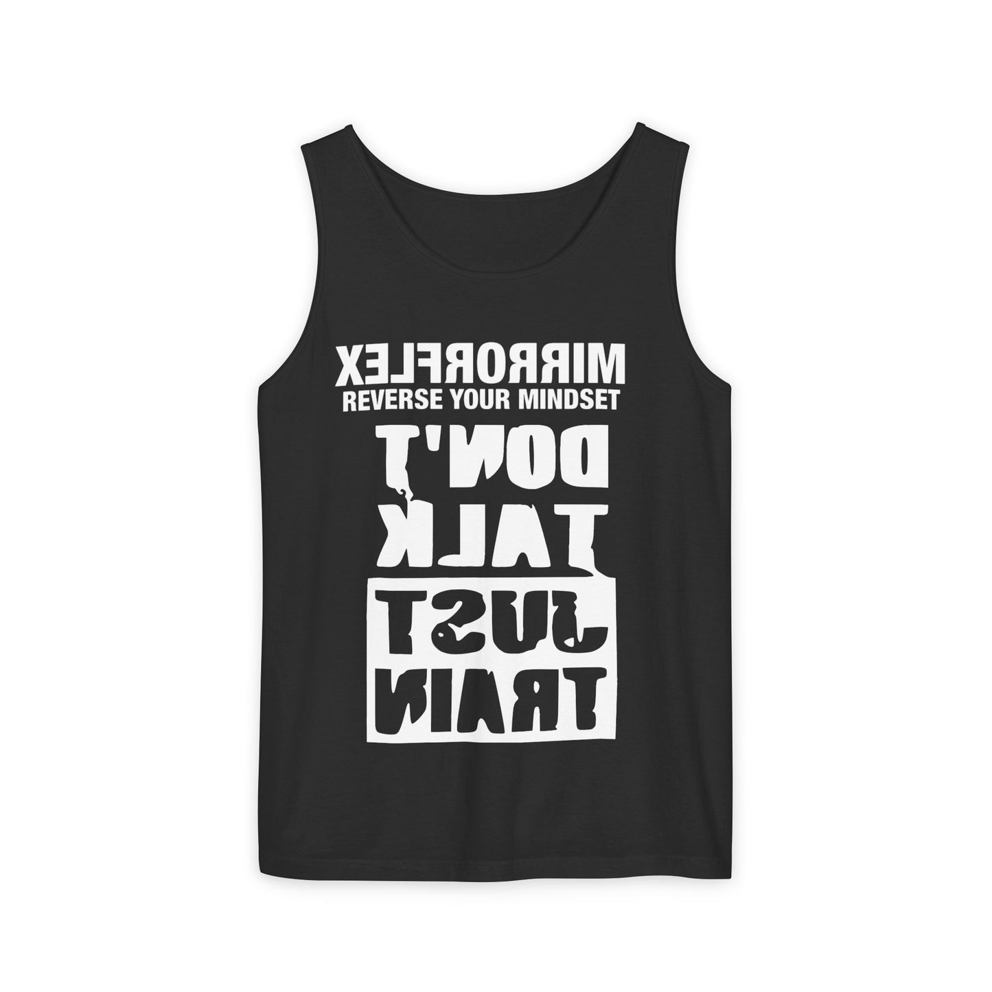 Motivational Unisex Tank Top - 'Reverse Your Mindset'
