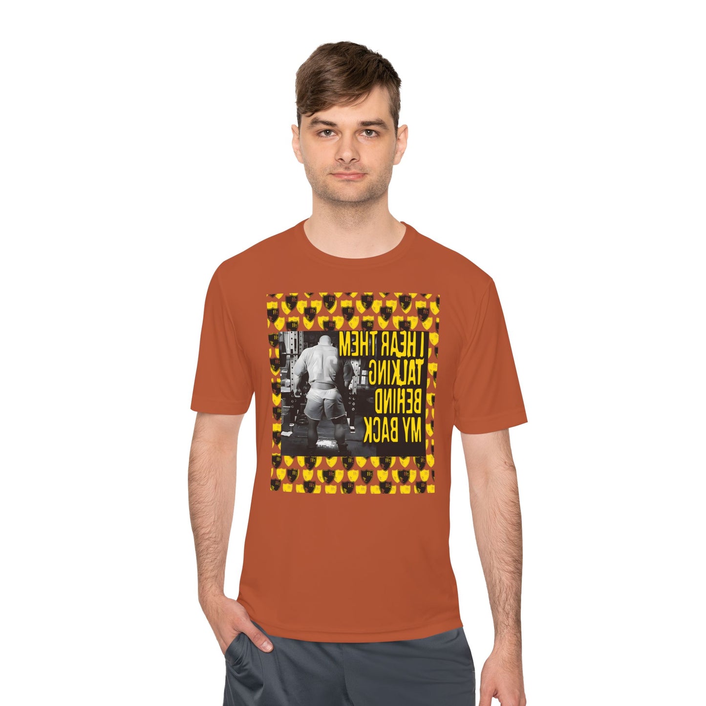 Motivational Unisex Moisture Wicking Tee - Workout & Fitness Gear