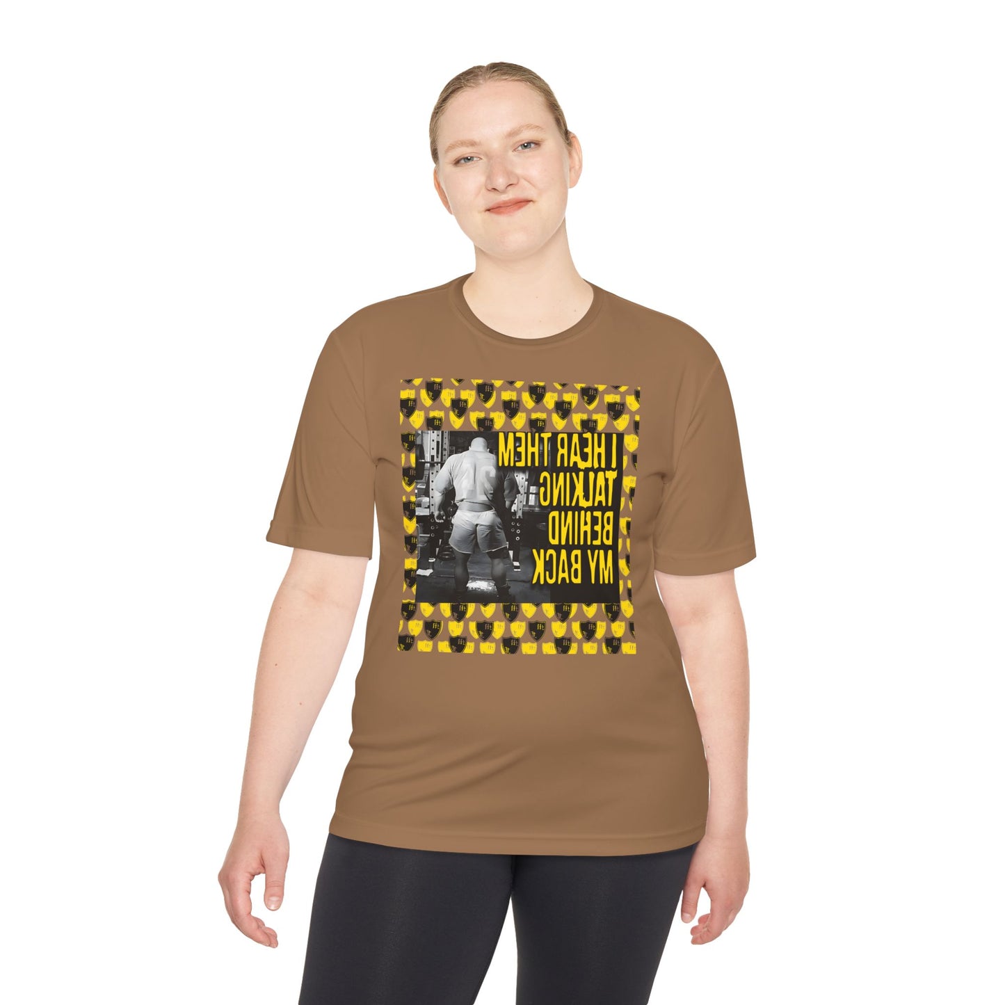 Motivational Unisex Moisture Wicking Tee - Workout & Fitness Gear