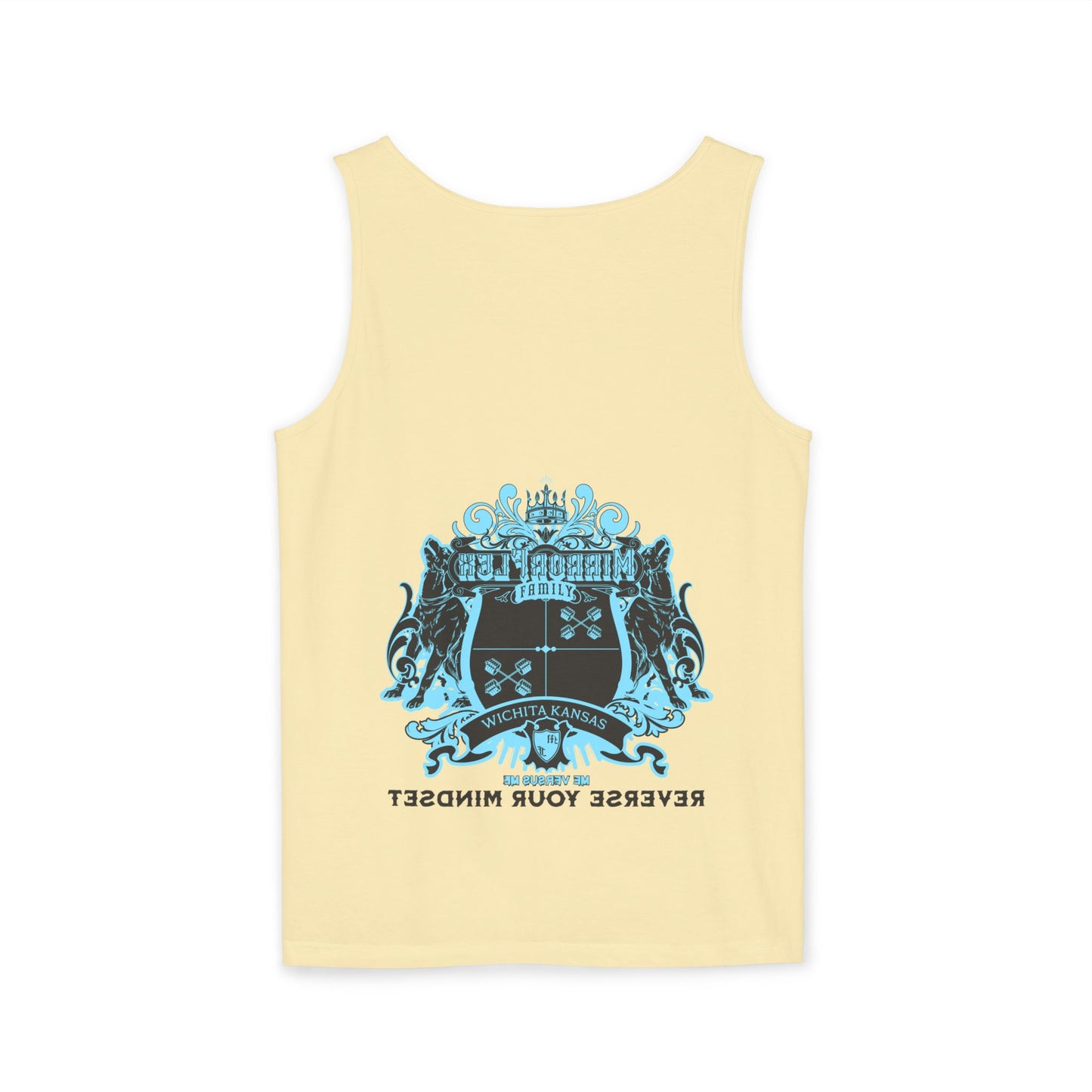 Unisex Tank Top - 'Reverse Your Mindset' Motivational Graphic Tee
