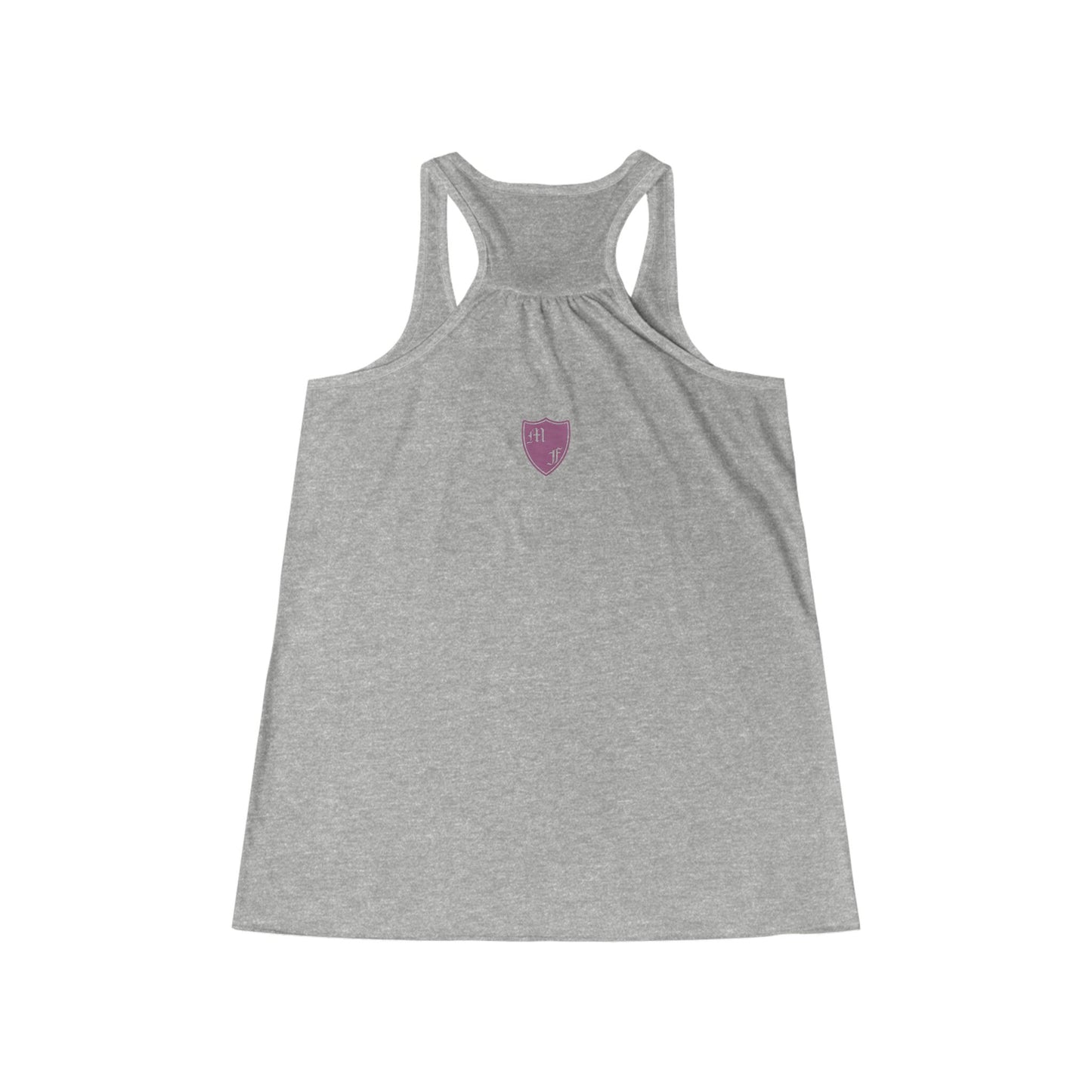 Empowerment Women's Flowy Racerback Tank - "I'm Starting With the Woman in the Mirror" Inspirational Top