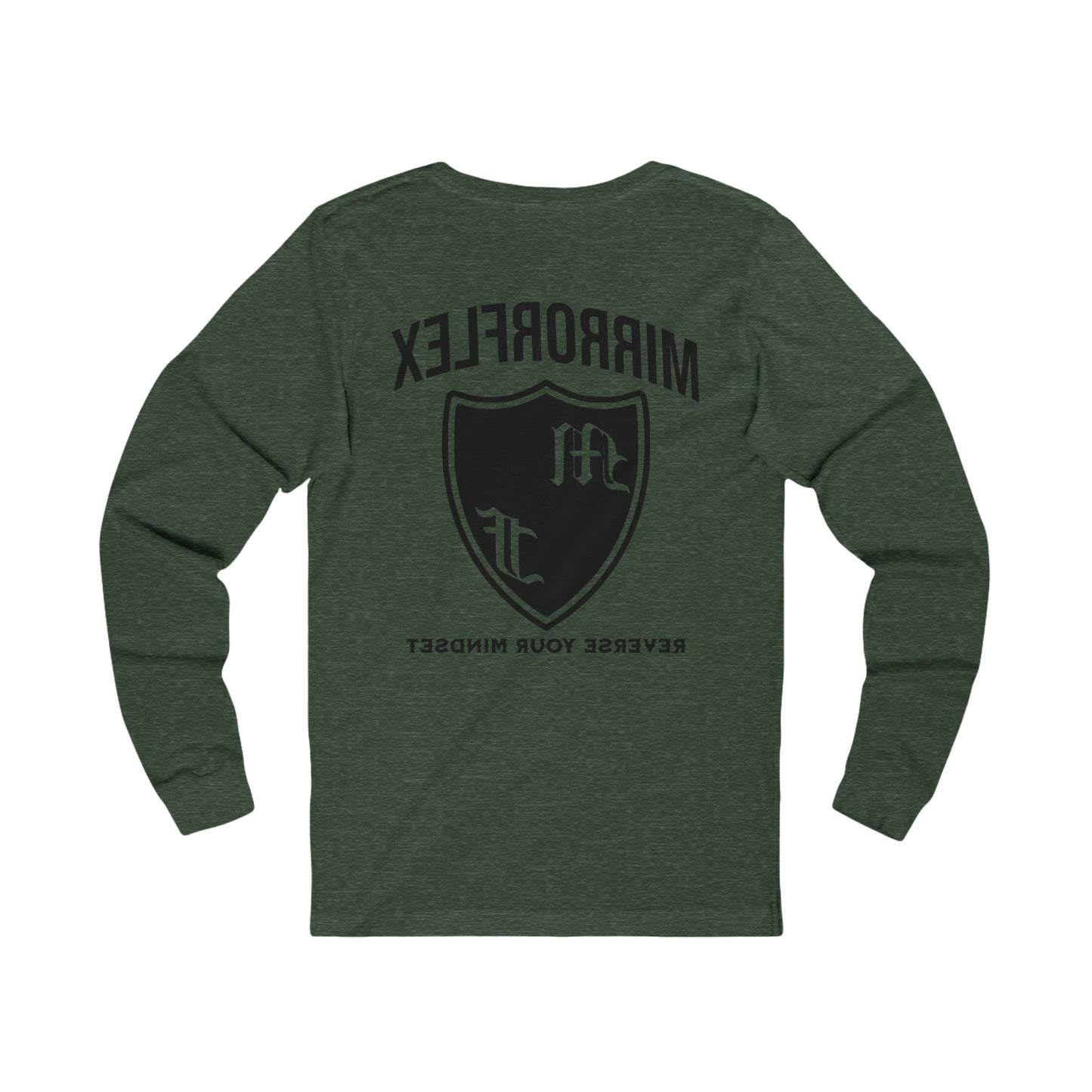Inspirational Unisex Long Sleeve Tee - "When Times Get Tough" Quote
