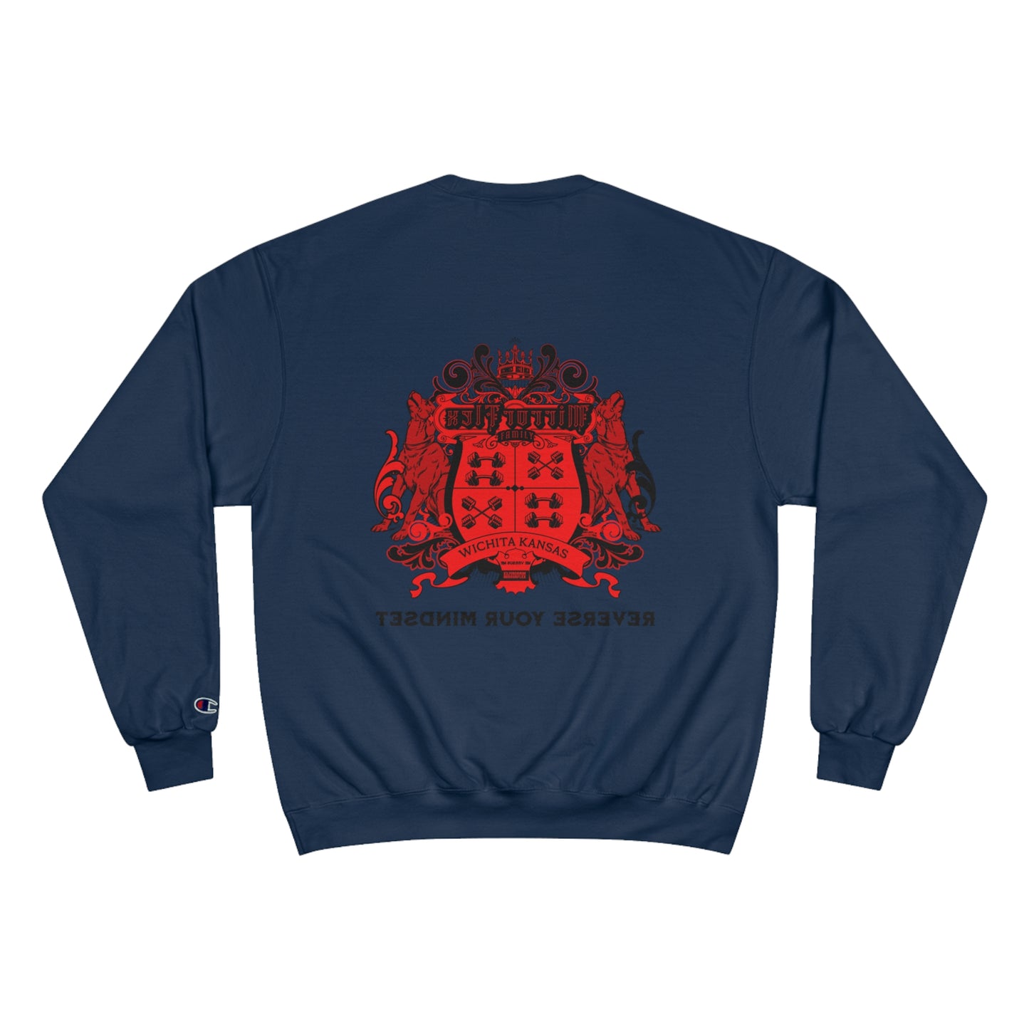 Champion Sweatshirt - 'No One Remembers the Outsider' Statement Crewneck - Stylish, Comfortable, Perfect for Friends and Family Gatherings