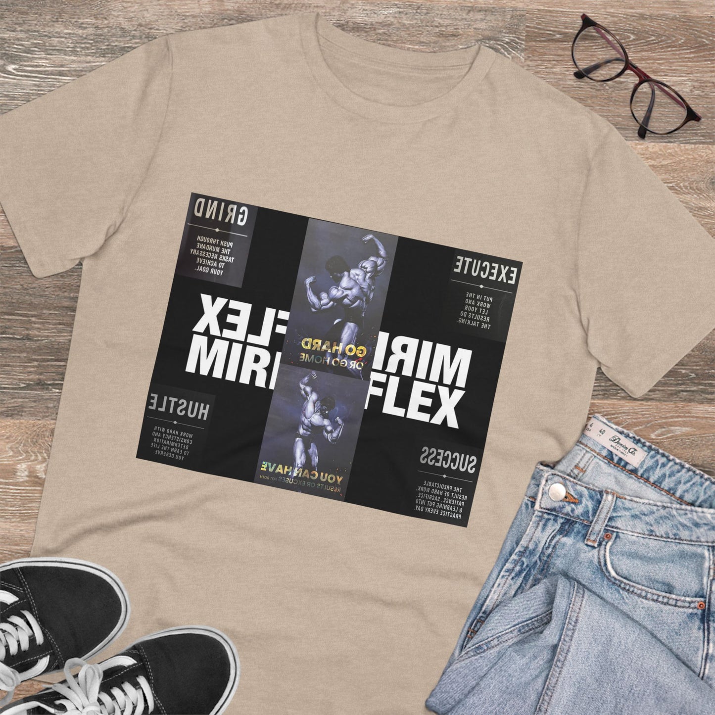Unisex Organic Creator T-Shirt - Mirror Flex Graphic Tee