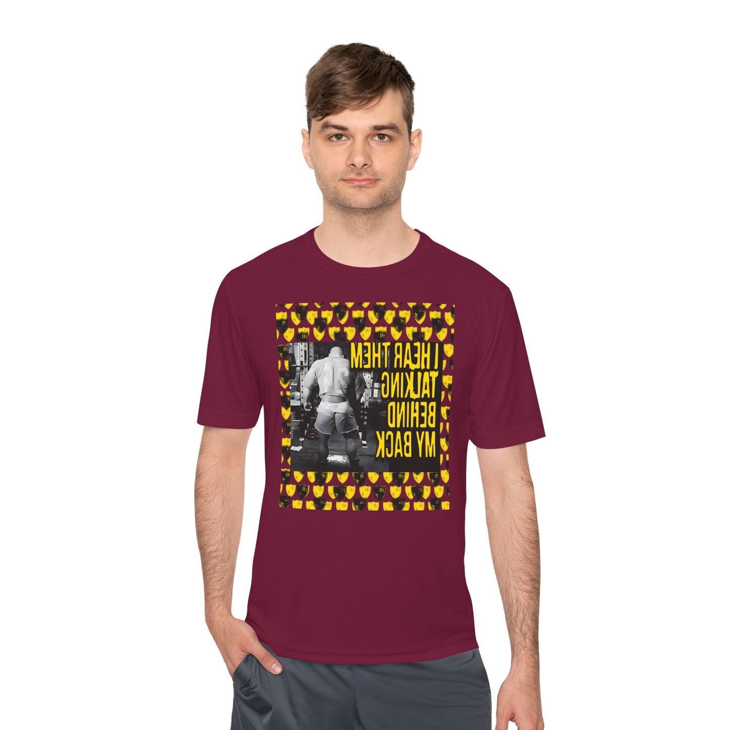 Motivational Unisex Moisture Wicking Tee - Workout & Fitness Gear