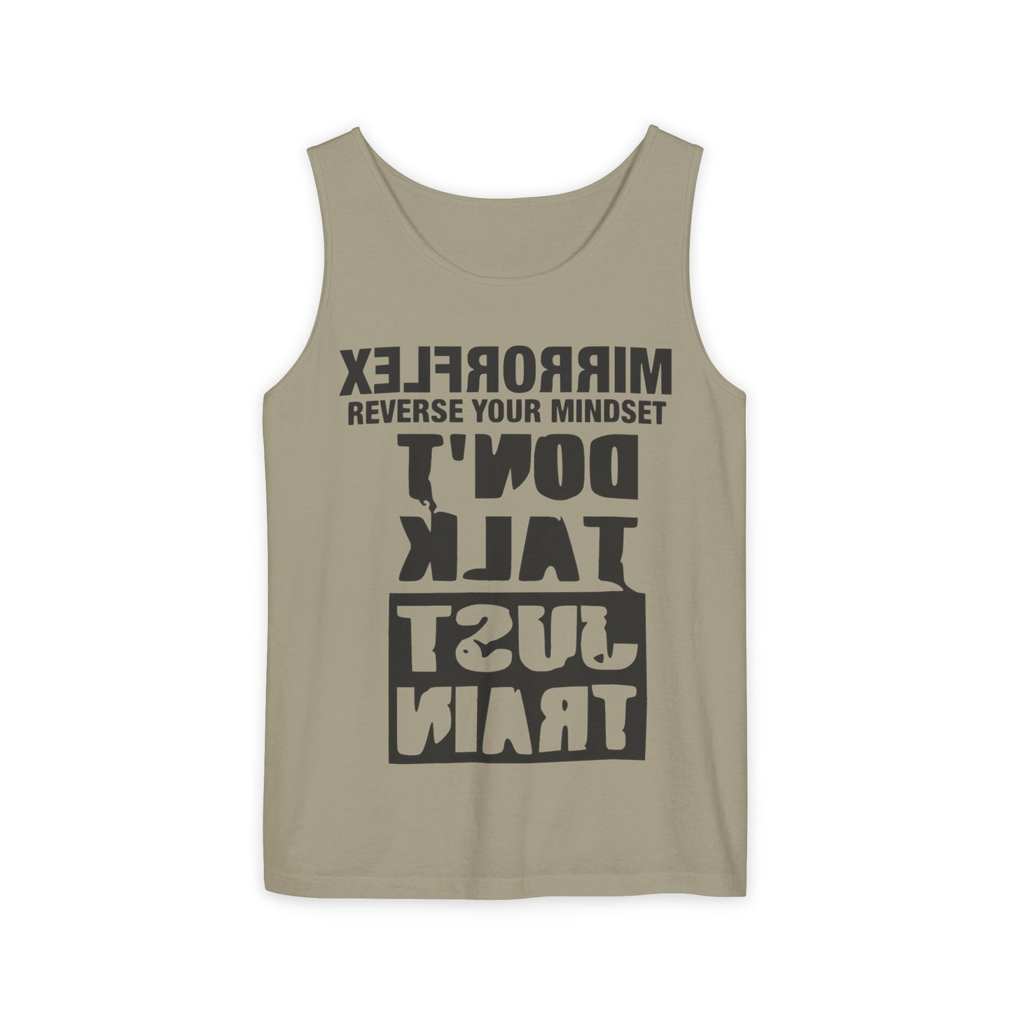 Motivational Unisex Tank Top - 'Reverse Your Mindset'