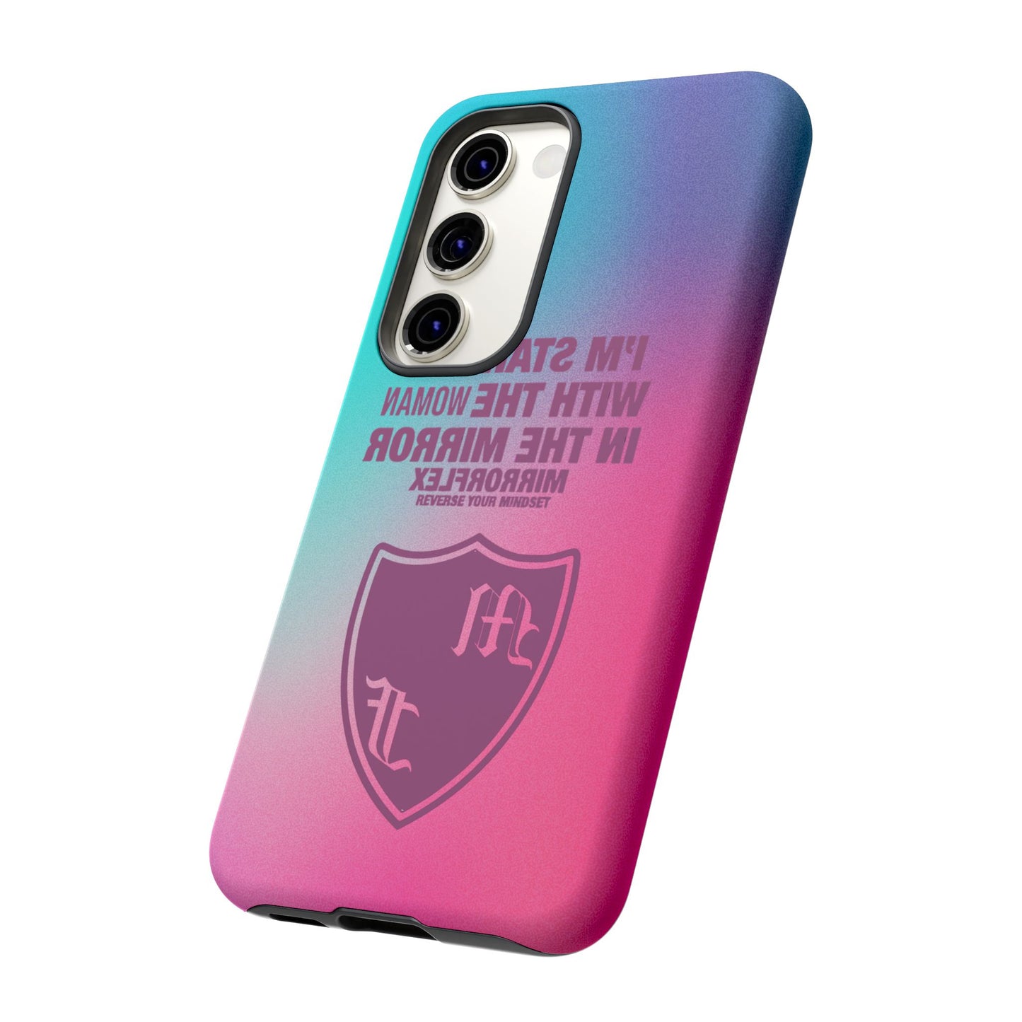 Empowering Phone Case - 'Starting with the Woman in the Mirror' Design