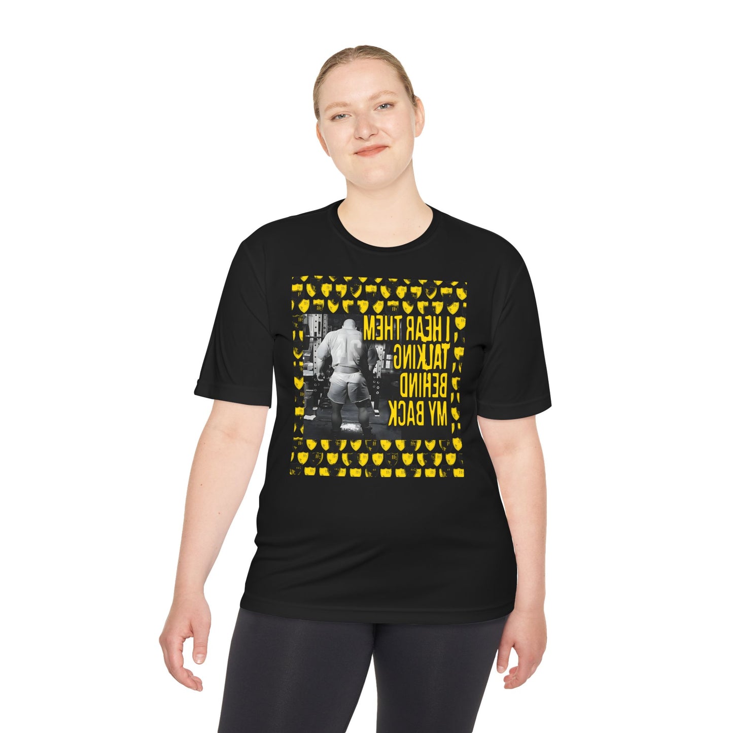 Motivational Unisex Moisture Wicking Tee - Workout & Fitness Gear