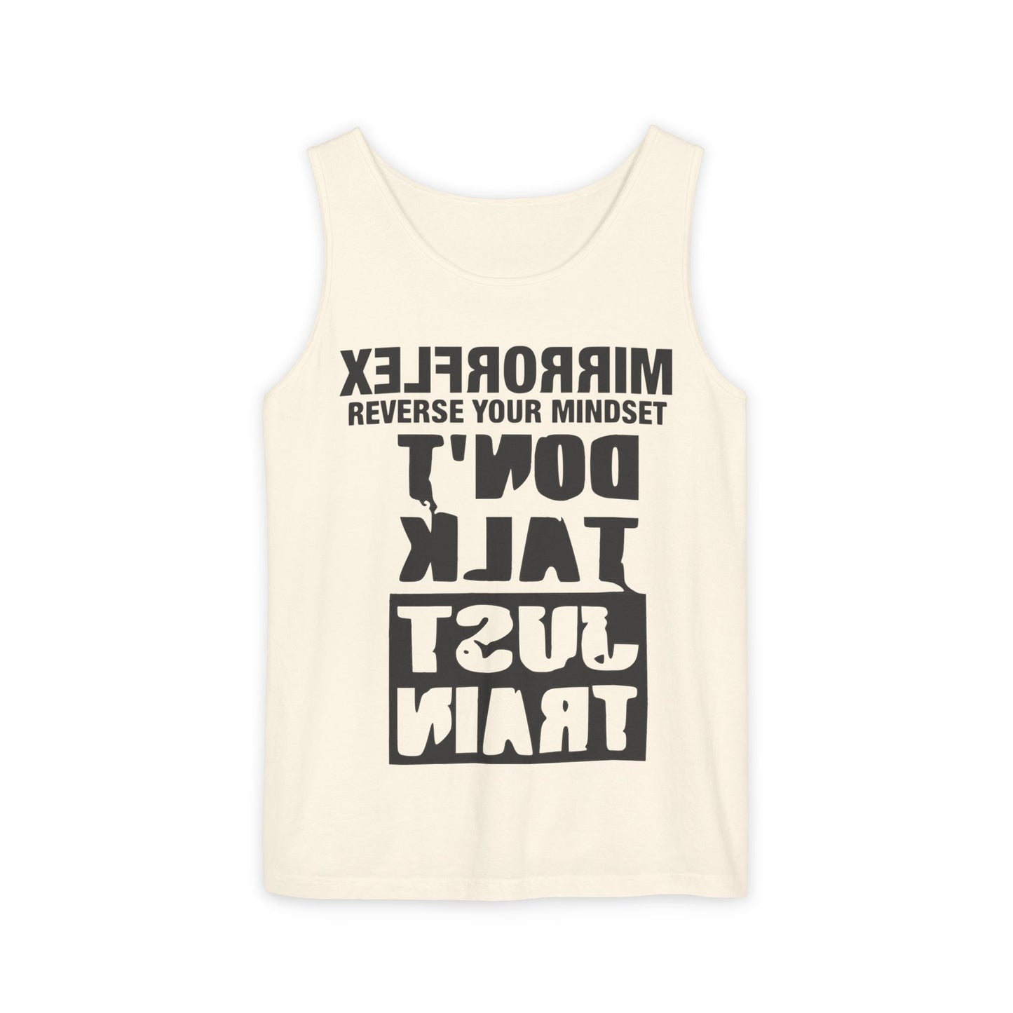 Motivational Unisex Tank Top - 'Reverse Your Mindset'