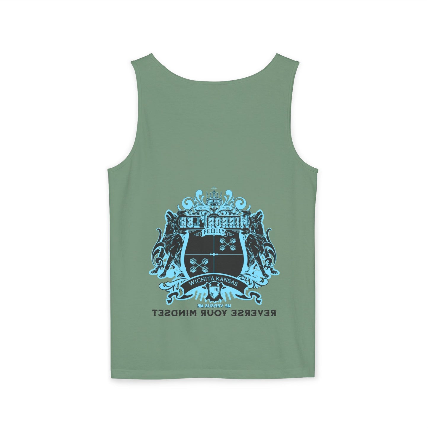 Unisex Tank Top - 'Reverse Your Mindset' Motivational Graphic Tee