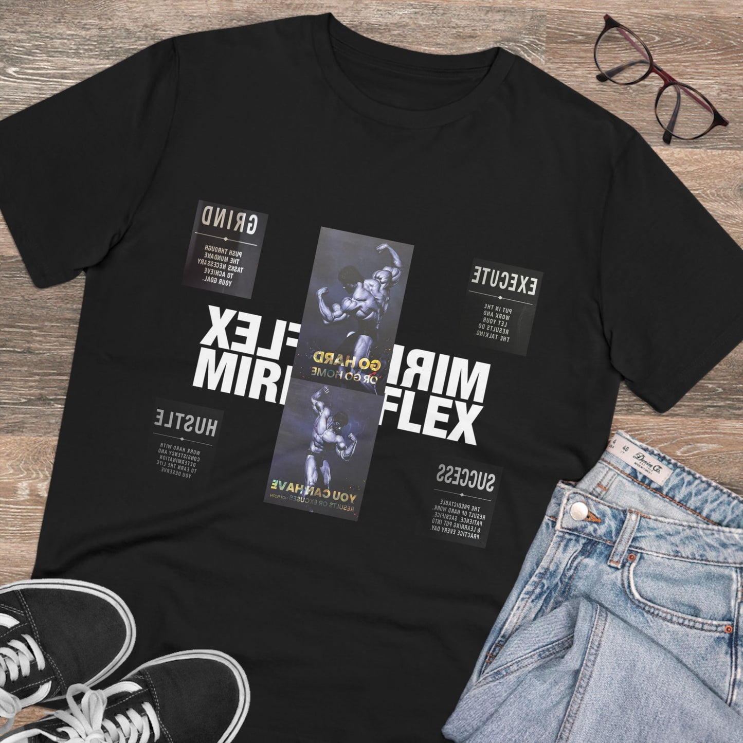 Unisex Organic Creator T-Shirt - Mirror Flex Graphic Tee