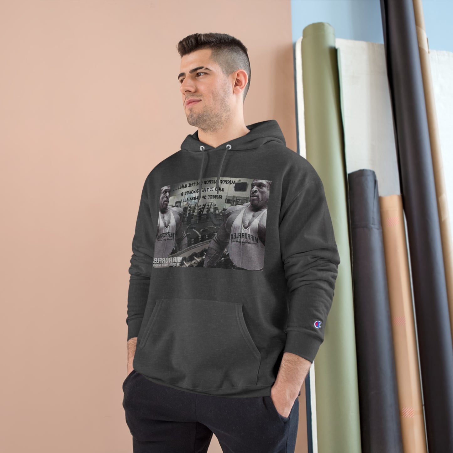 Motivational Champion Hoodie - Inspired by Strength and Determination
