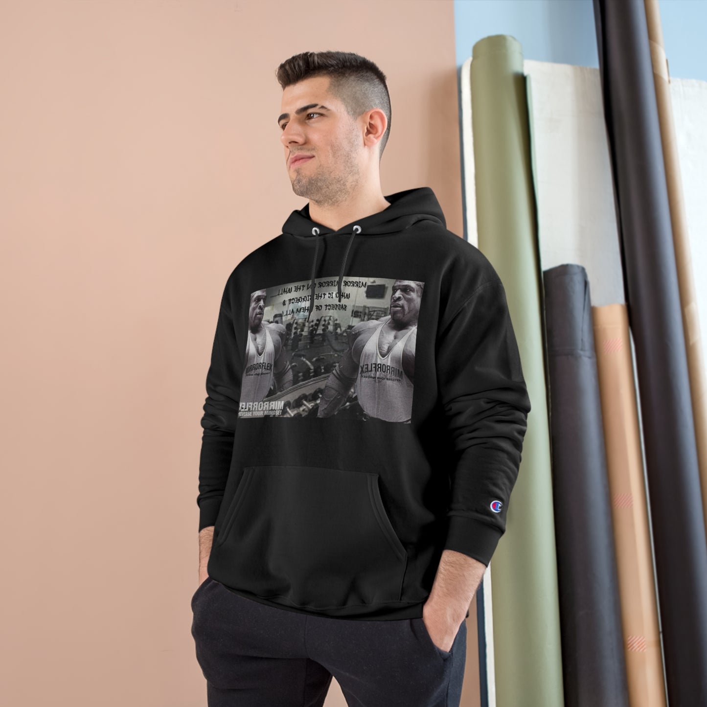 Motivational Champion Hoodie - Inspired by Strength and Determination