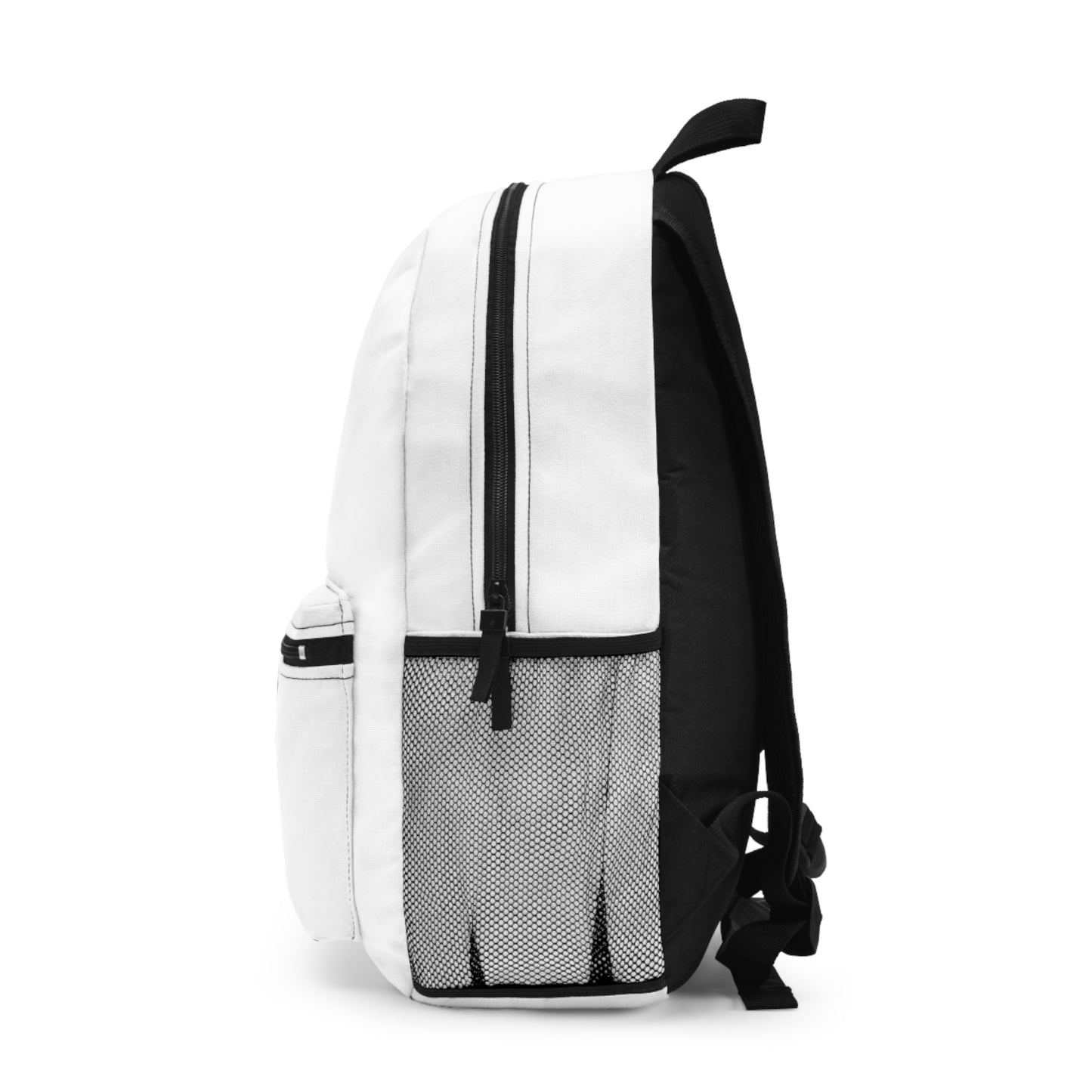 Minimalist Mirrored Logo Backpack for Everyday Use