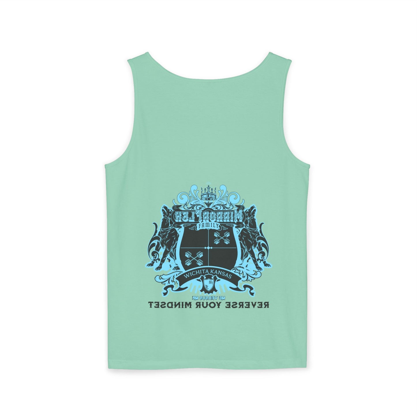 Unisex Tank Top - 'Reverse Your Mindset' Motivational Graphic Tee