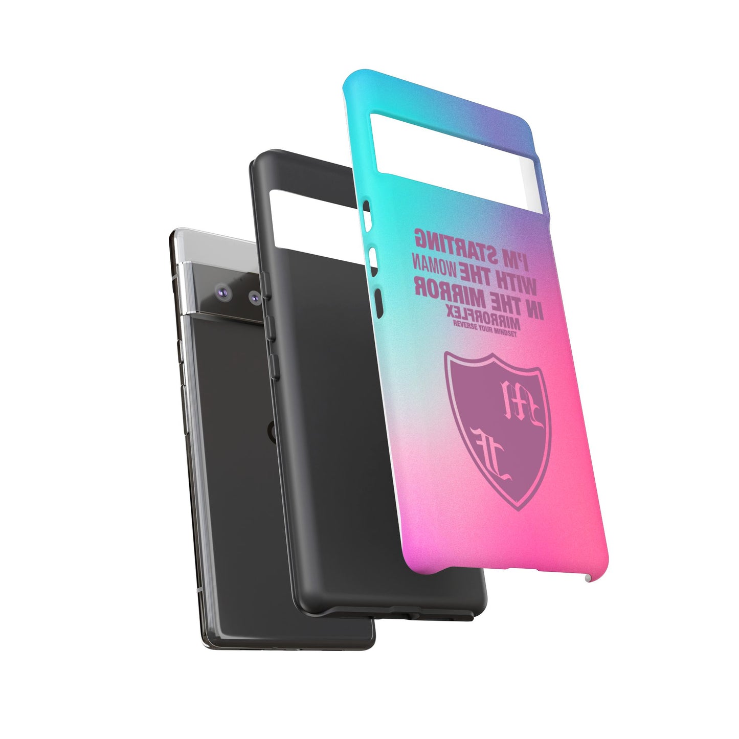 Empowering Phone Case - 'Starting with the Woman in the Mirror' Design