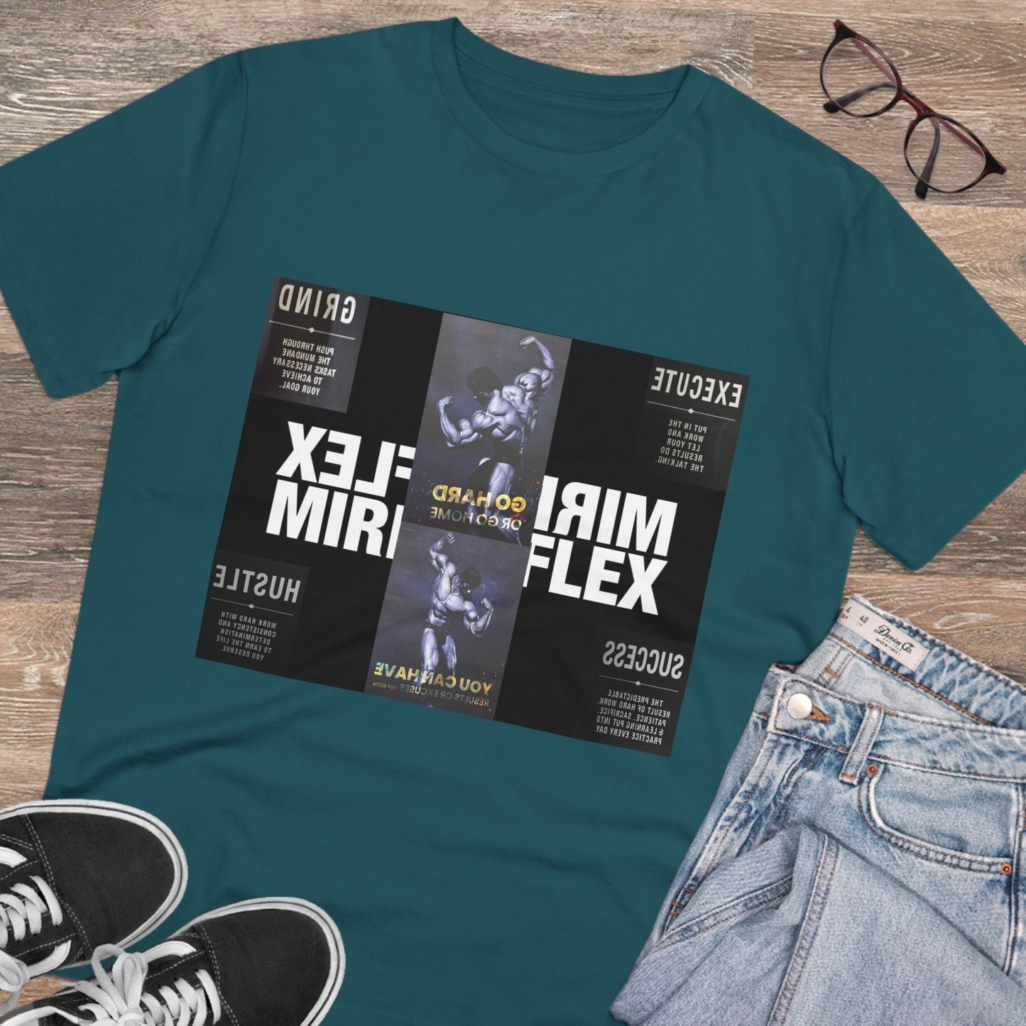 Unisex Organic Creator T-Shirt - Mirror Flex Graphic Tee