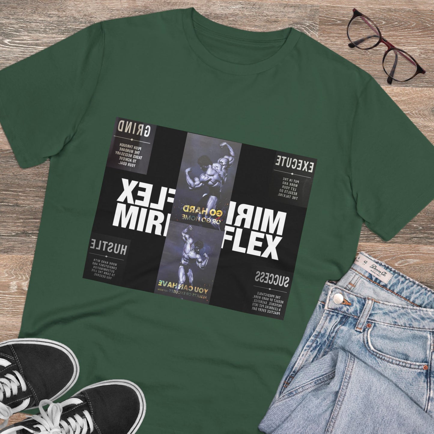 Unisex Organic Creator T-Shirt - Mirror Flex Graphic Tee