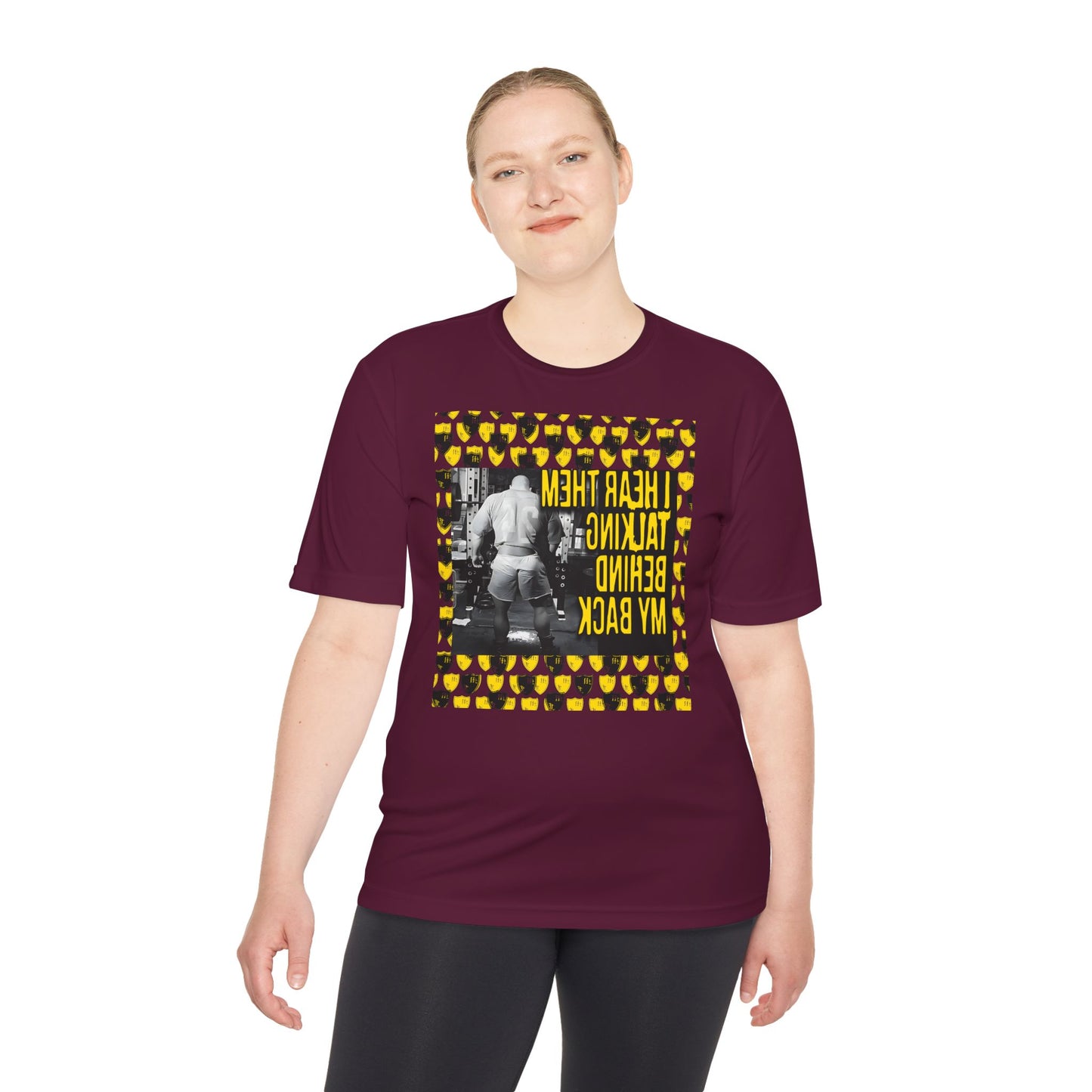Motivational Unisex Moisture Wicking Tee - Workout & Fitness Gear