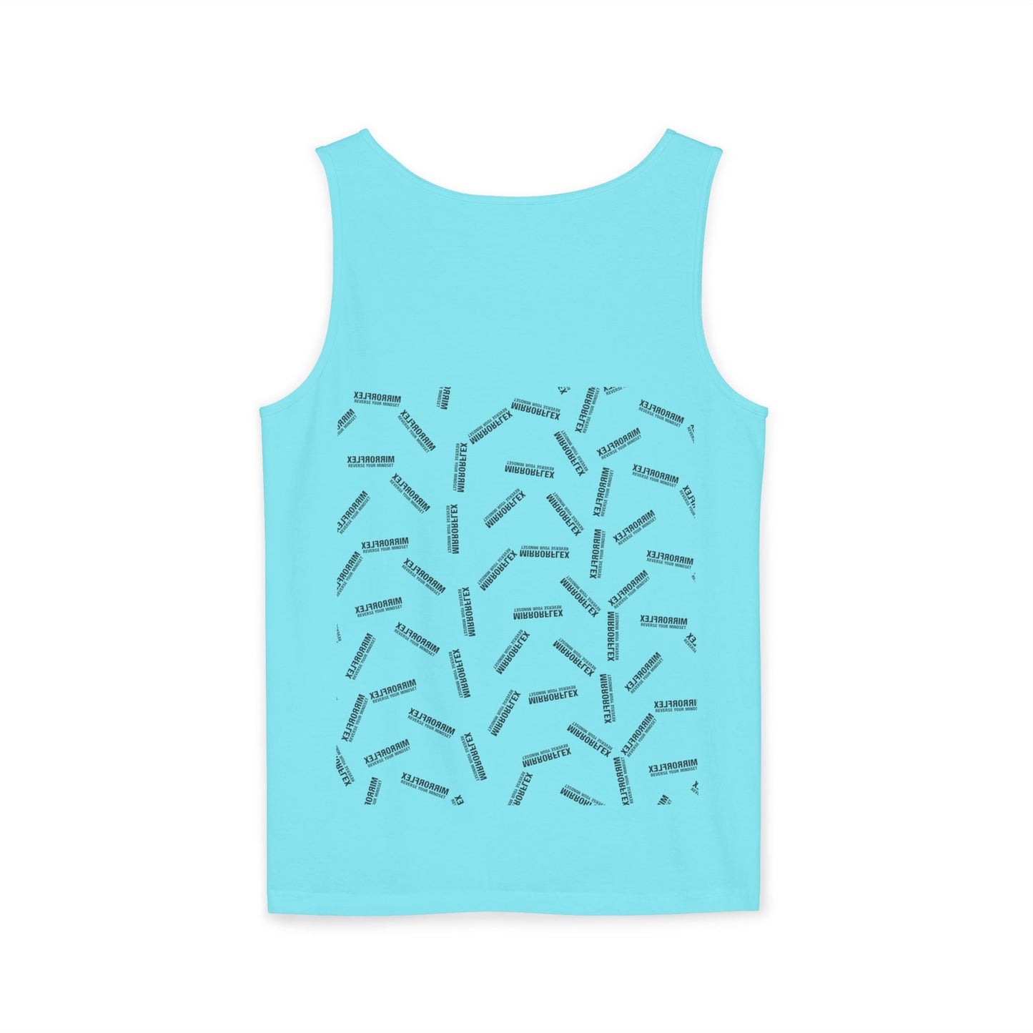 Unisex Garment-Dyed Tank Top - 'F*ck It, Lift That Sh*t' Motivational Workout Tee