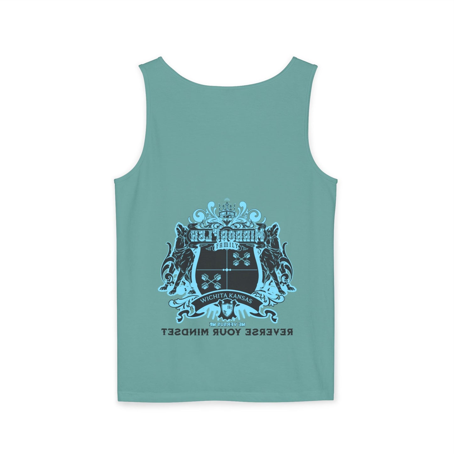 Unisex Tank Top - 'Reverse Your Mindset' Motivational Graphic Tee