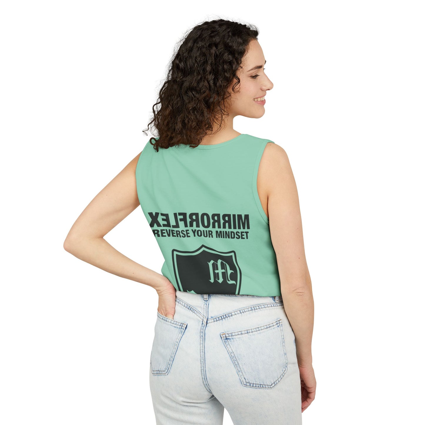 Motivational Unisex Tank Top - 'Reverse Your Mindset'