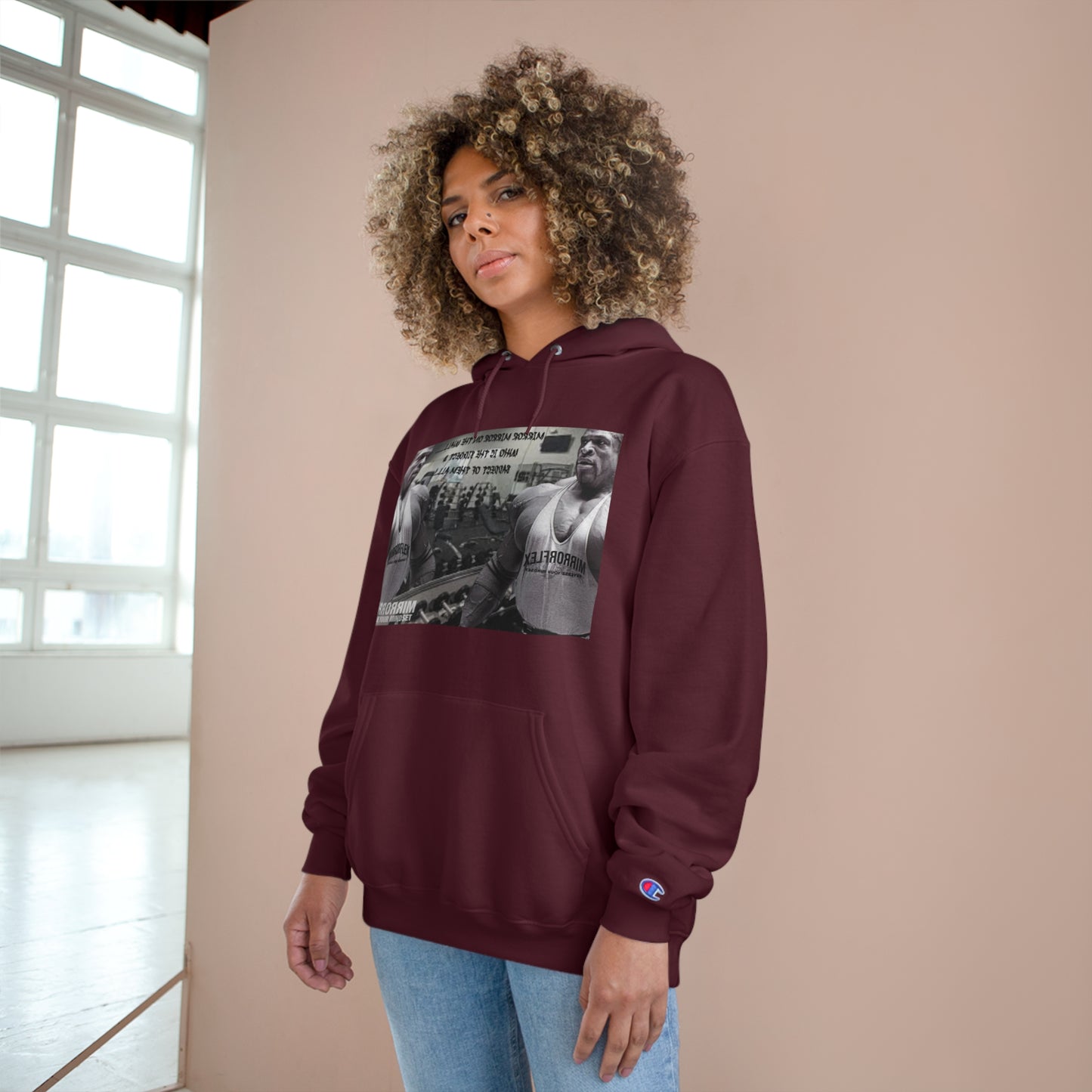 Motivational Champion Hoodie - Inspired by Strength and Determination