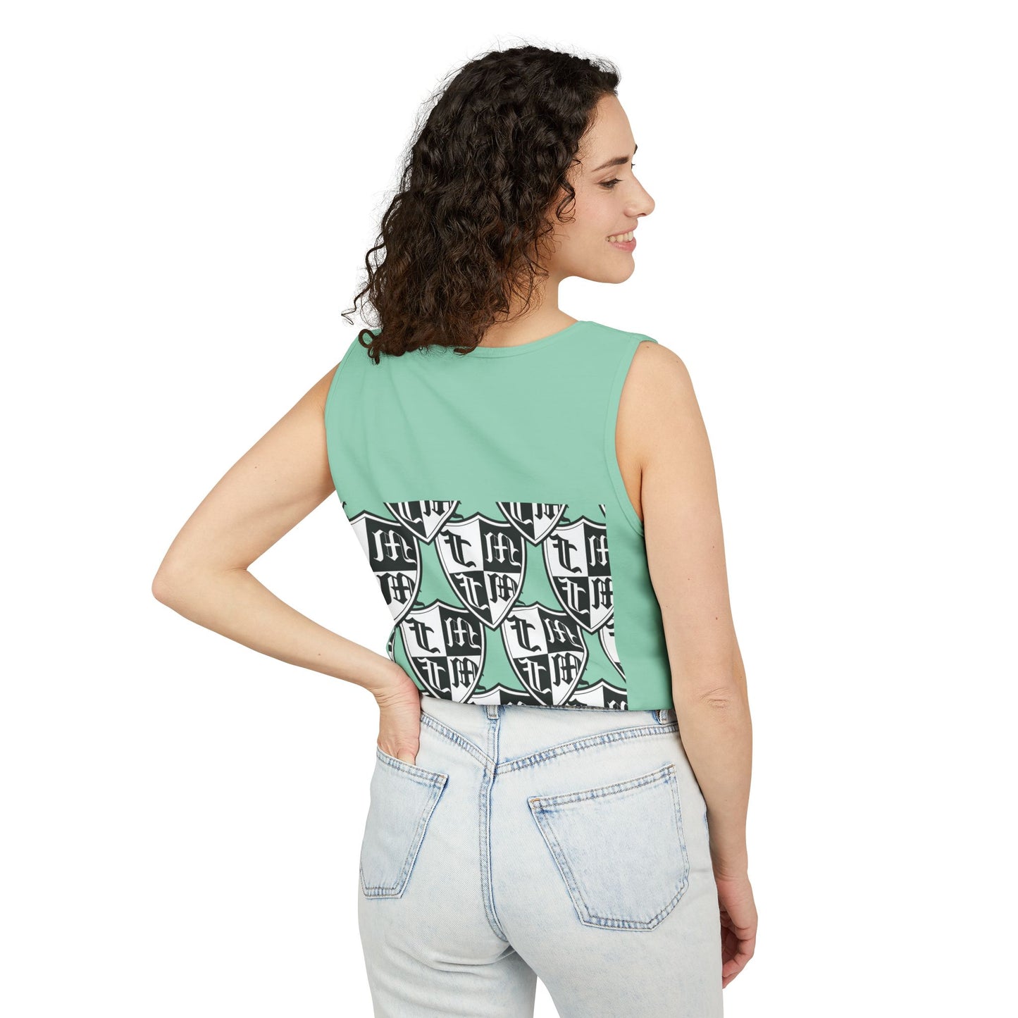Unisex Garment-Dyed Tank Top - 'I Came to Win' Motivational Gym Wear