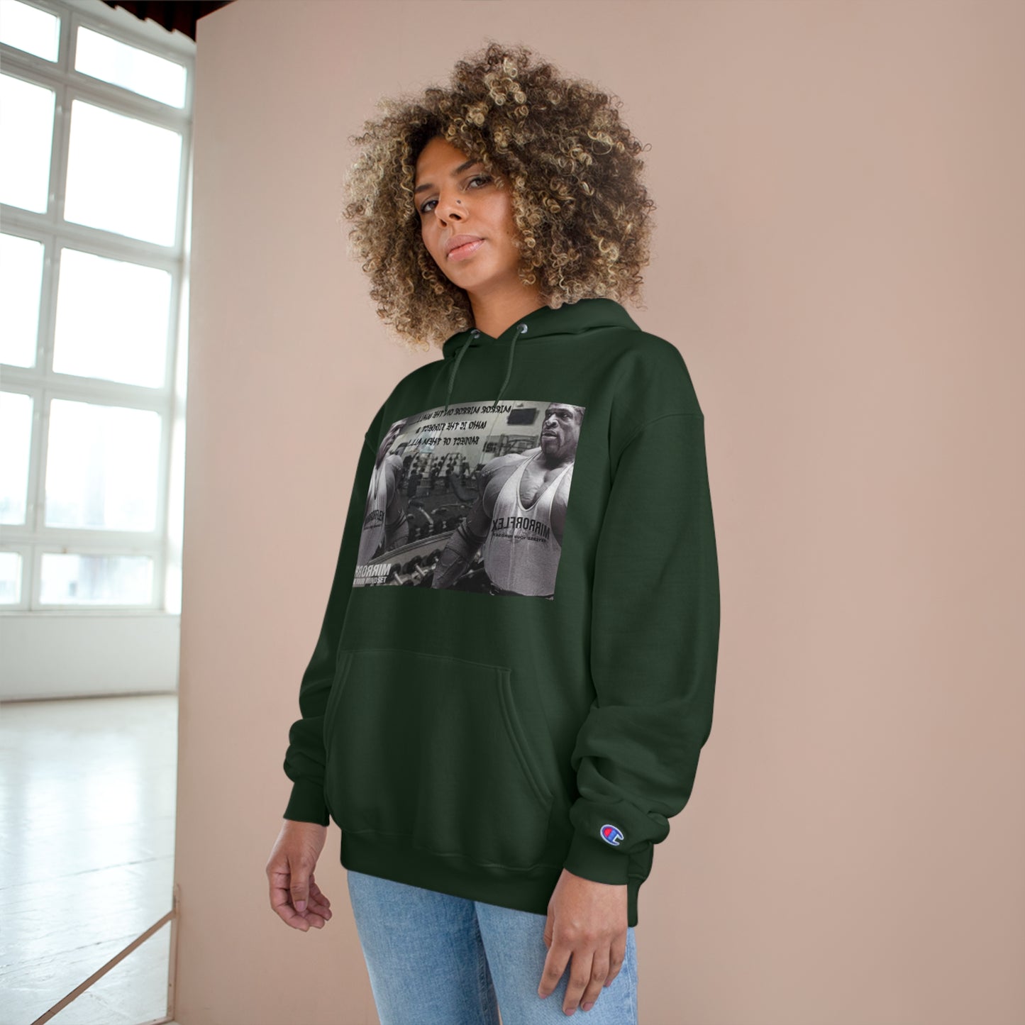 Motivational Champion Hoodie - Inspired by Strength and Determination