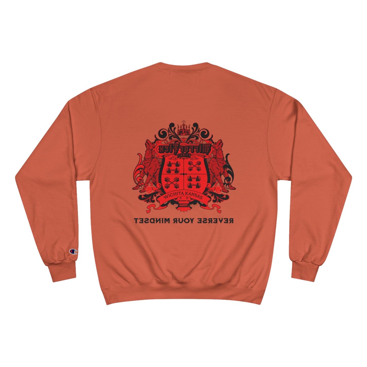 Champion Sweatshirt - 'No One Remembers the Outsider' Statement Crewneck - Stylish, Comfortable, Perfect for Friends and Family Gatherings