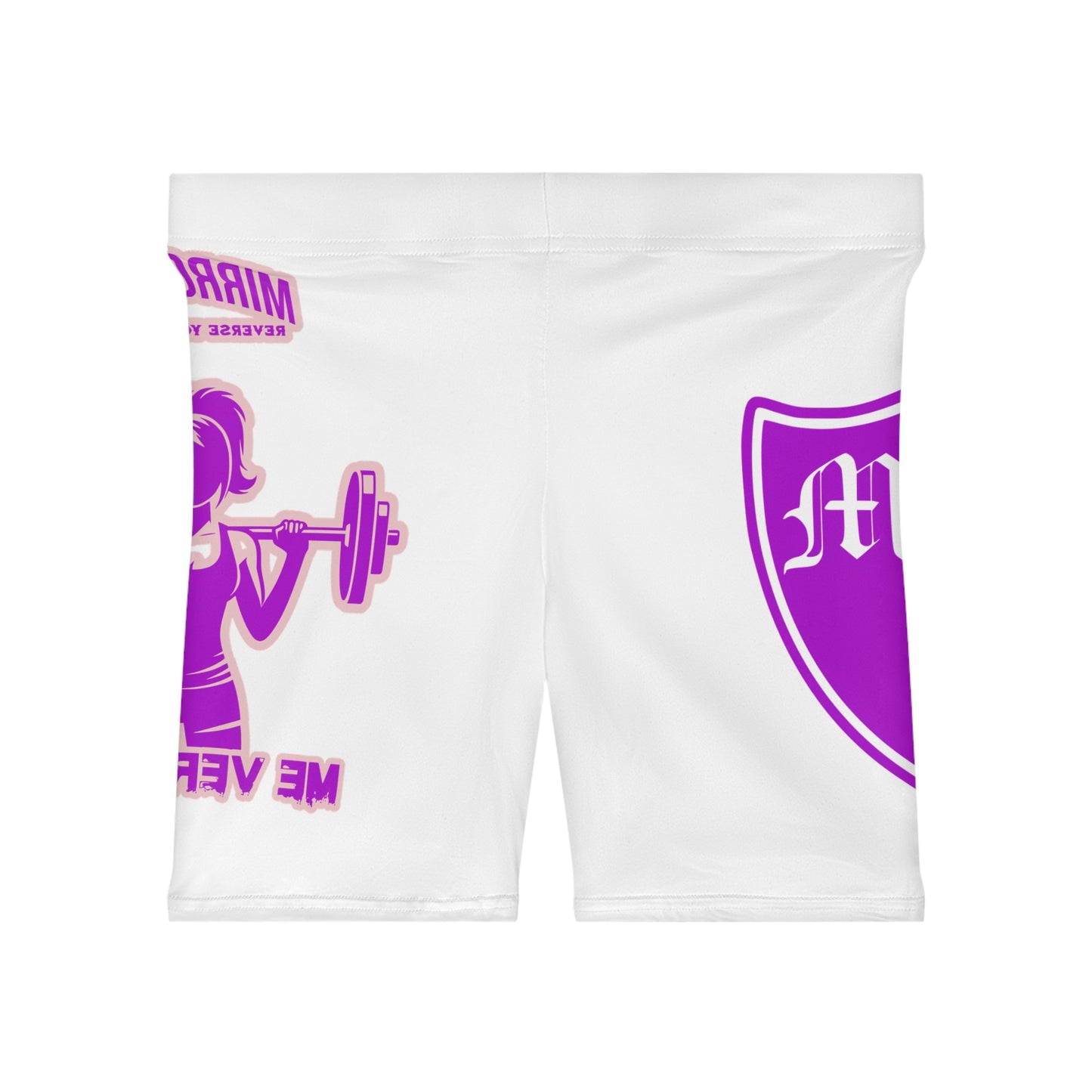 Empowerment Biker Shorts for Women - Fitness & Mindset Design