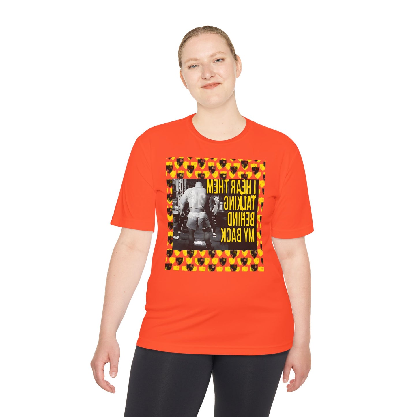 Motivational Unisex Moisture Wicking Tee - Workout & Fitness Gear