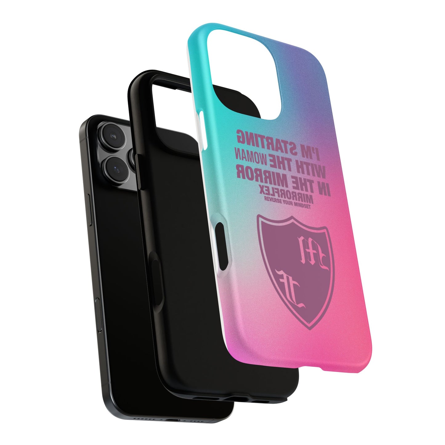 Empowering Phone Case - 'Starting with the Woman in the Mirror' Design