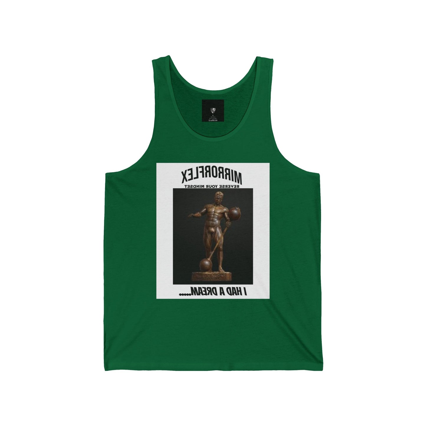 Inspirational Fitness Tank - "I Had A Dream" Unisex Jersey Tank