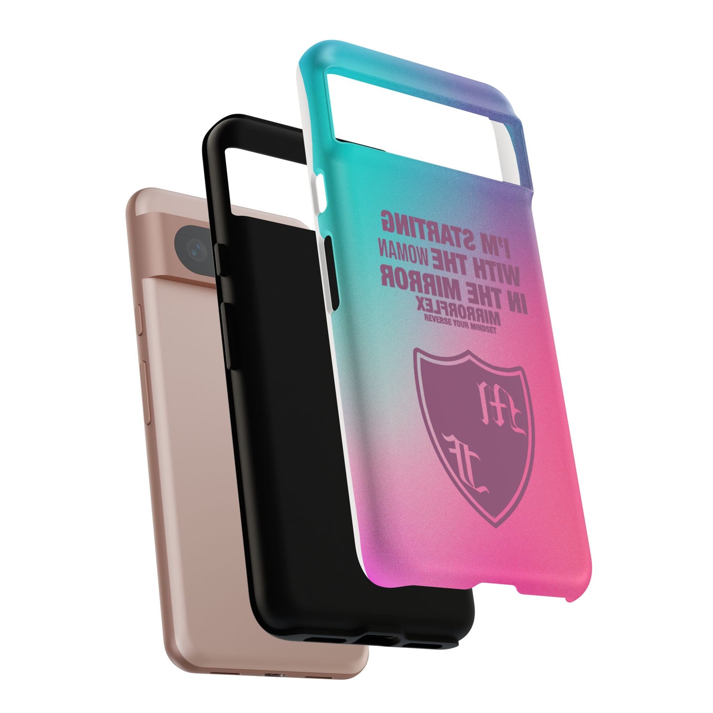 Empowering Phone Case - 'Starting with the Woman in the Mirror' Design