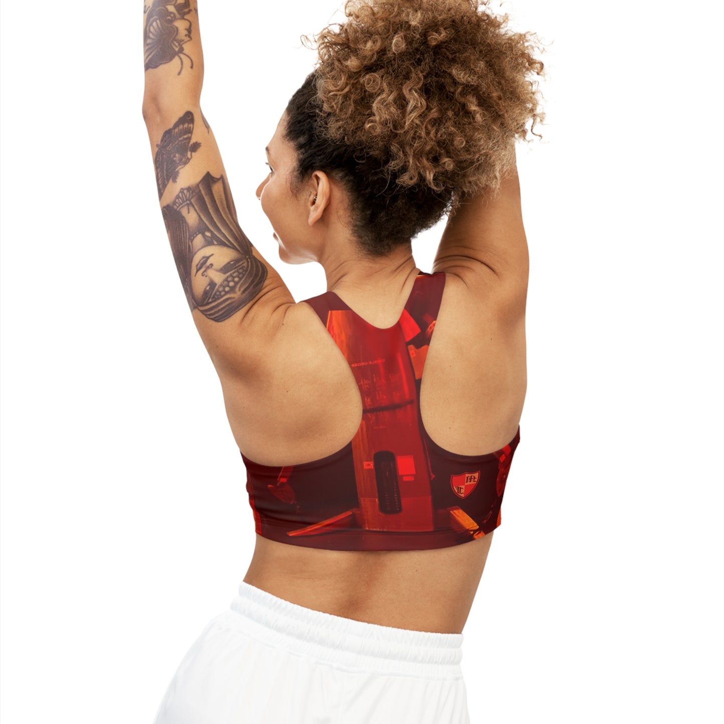 Look Better on the Mat Seamless Sports Bra - Stylish Activewear for Fitness Enthusiasts