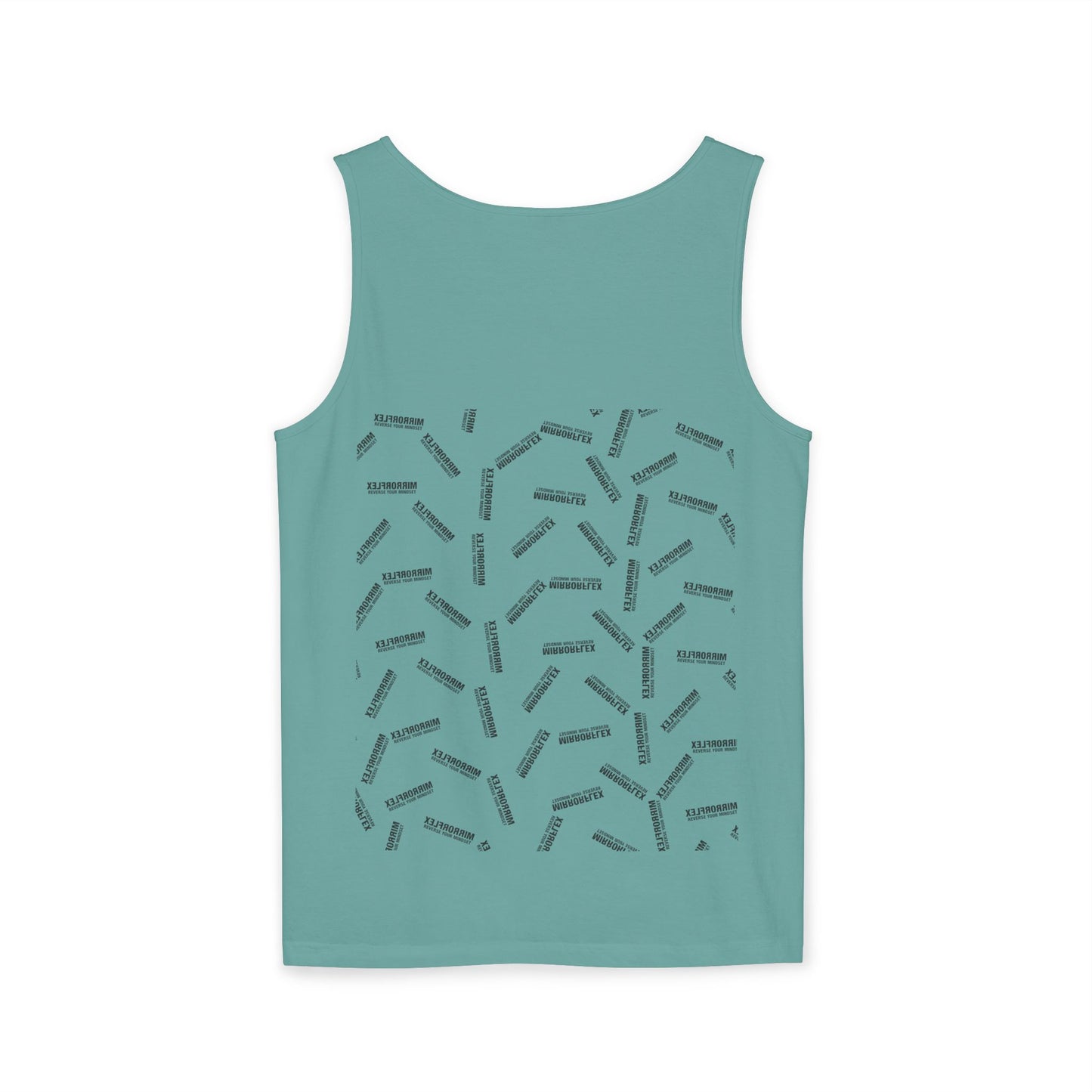 Unisex Garment-Dyed Tank Top - 'F*ck It, Lift That Sh*t' Motivational Workout Tee