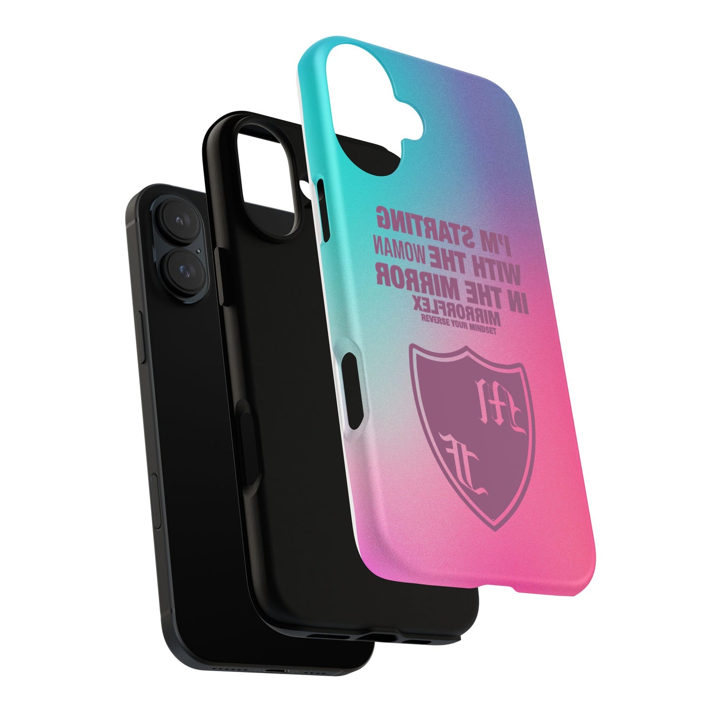 Empowering Phone Case - 'Starting with the Woman in the Mirror' Design