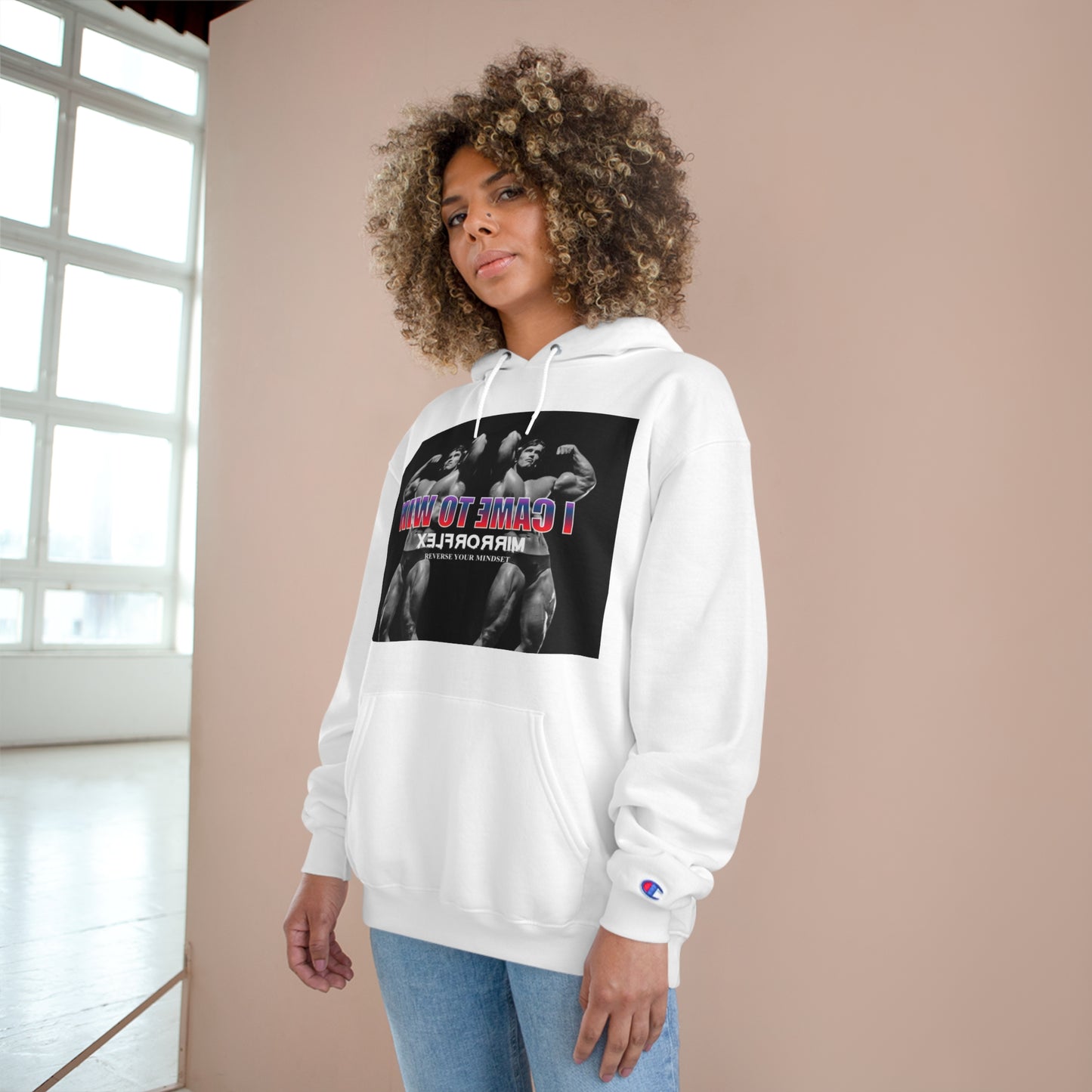 I Came to Win Champion Hoodie - Motivational Workout Wear