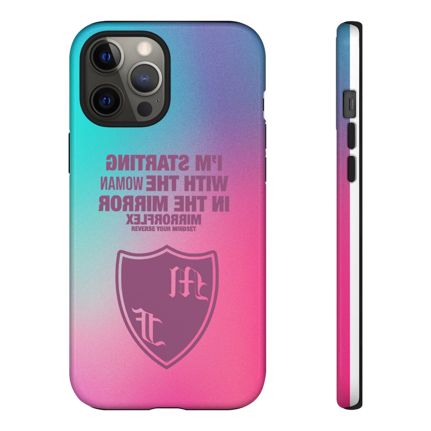 Empowering Phone Case - 'Starting with the Woman in the Mirror' Design