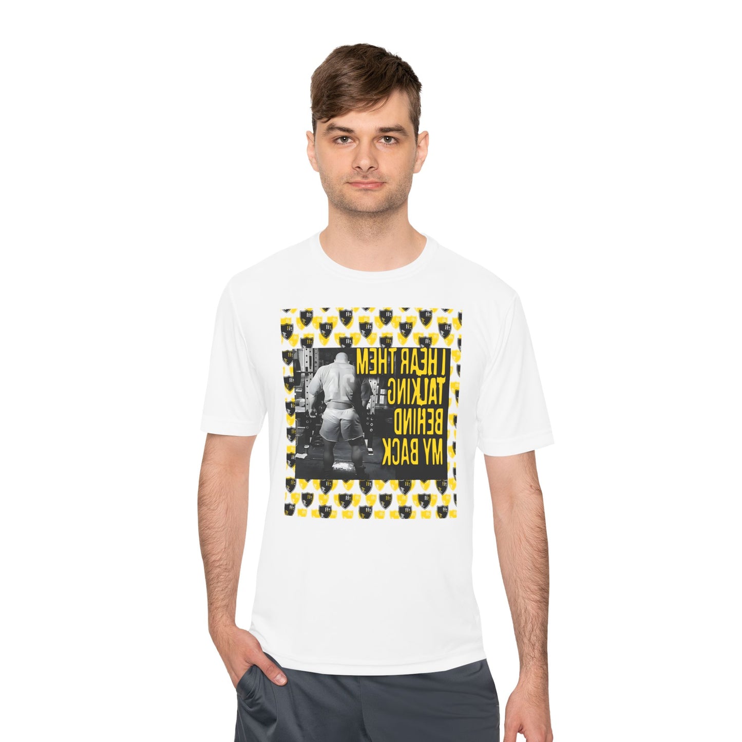 Motivational Unisex Moisture Wicking Tee - Workout & Fitness Gear