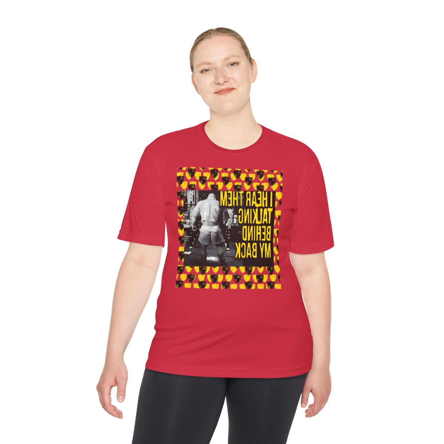 Motivational Unisex Moisture Wicking Tee - Workout & Fitness Gear