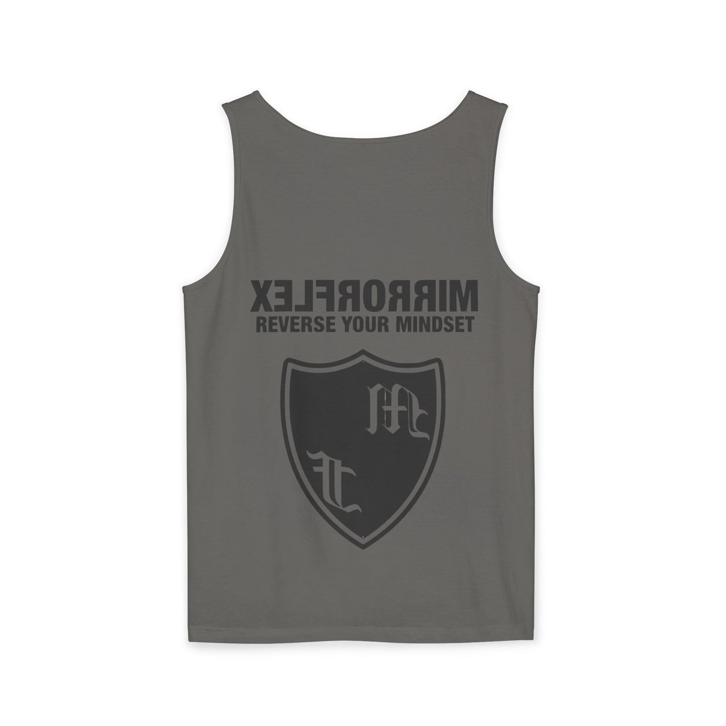 Motivational Unisex Tank Top - 'Reverse Your Mindset'