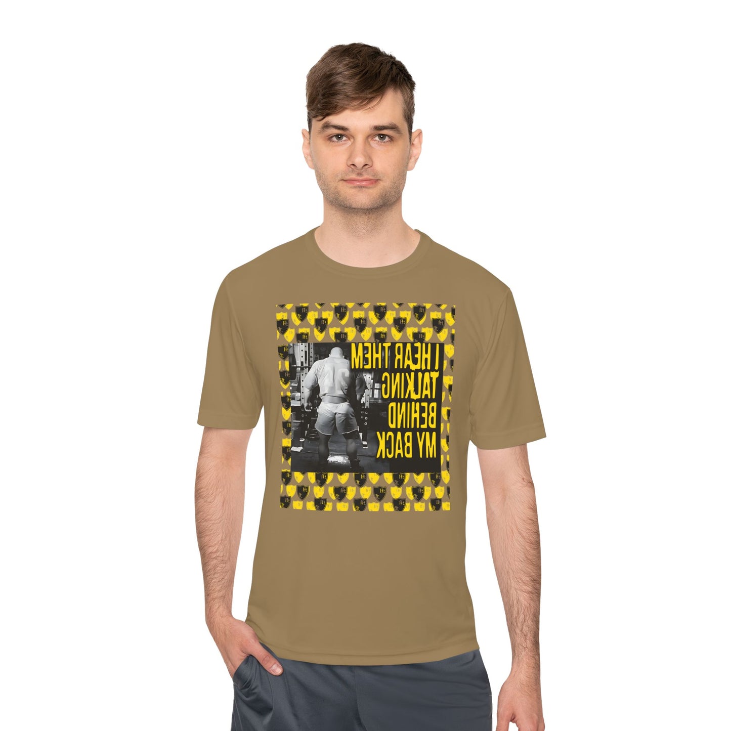 Motivational Unisex Moisture Wicking Tee - Workout & Fitness Gear