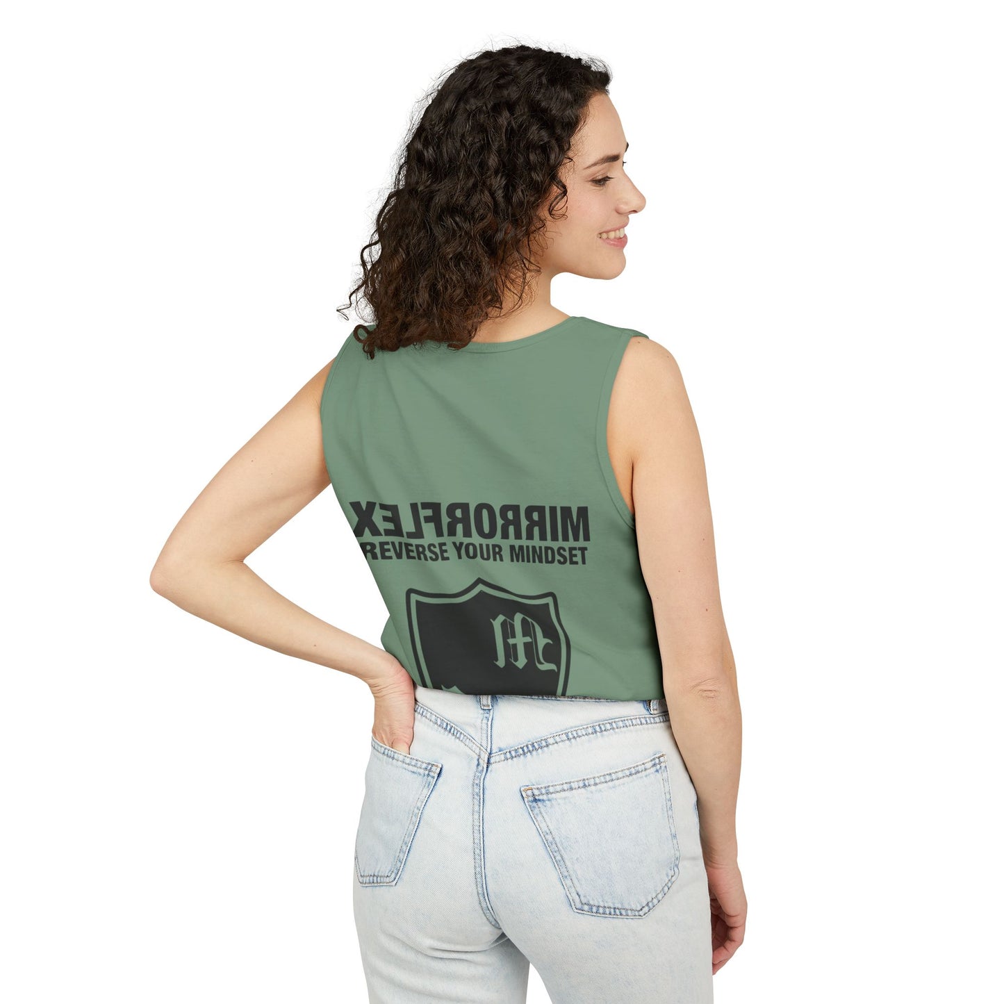 Motivational Unisex Tank Top - 'Reverse Your Mindset'
