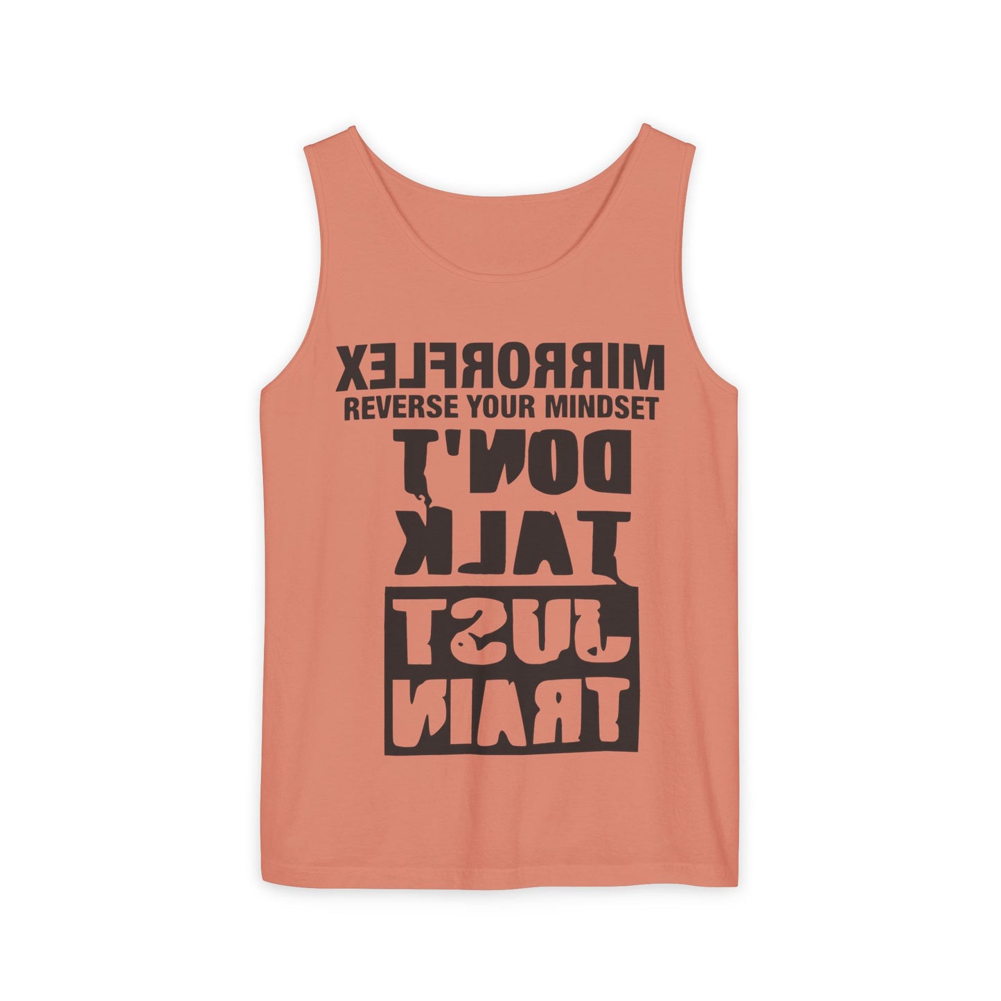 Motivational Unisex Tank Top - 'Reverse Your Mindset'
